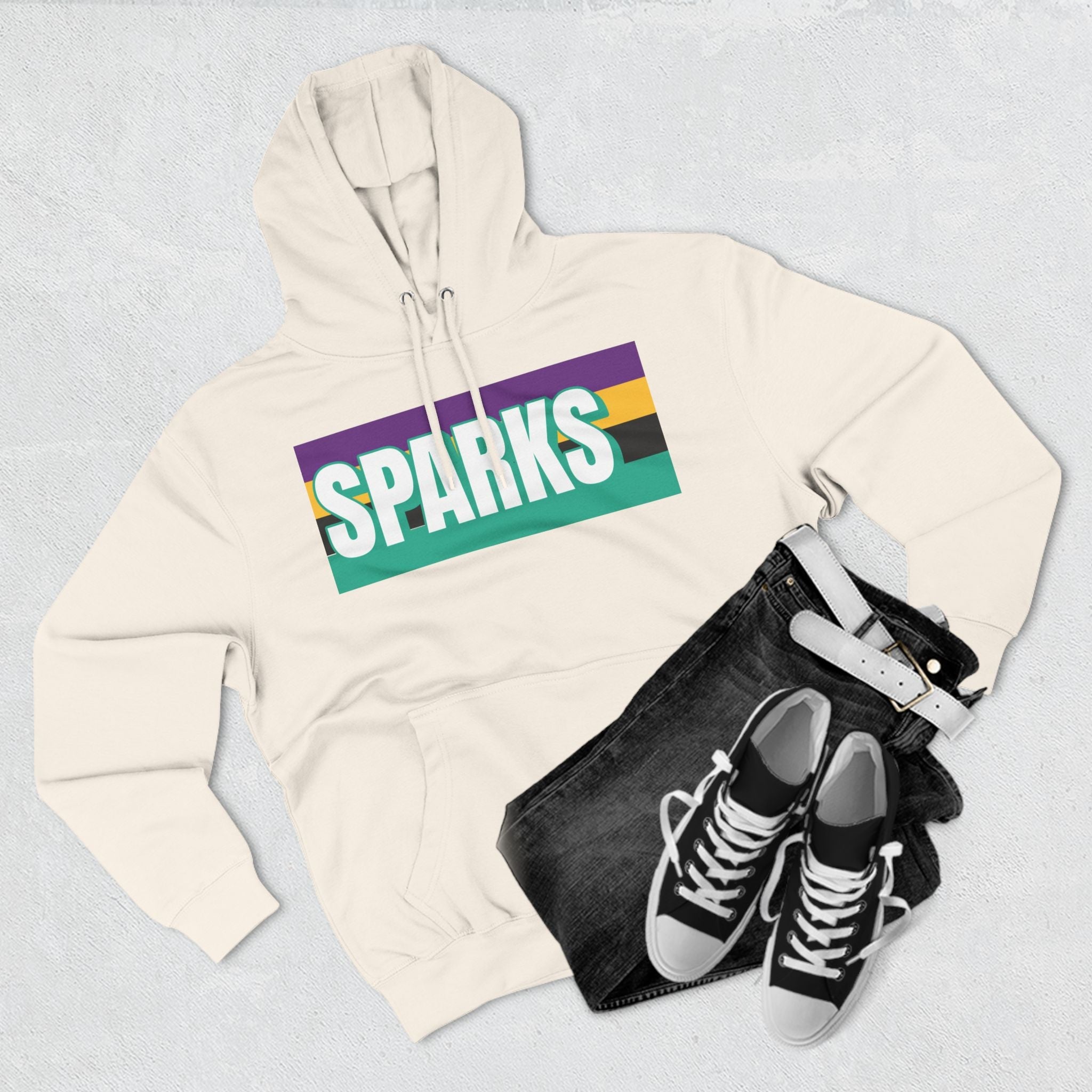 Sparks Premium Basketball Hoodie | Chix Sports