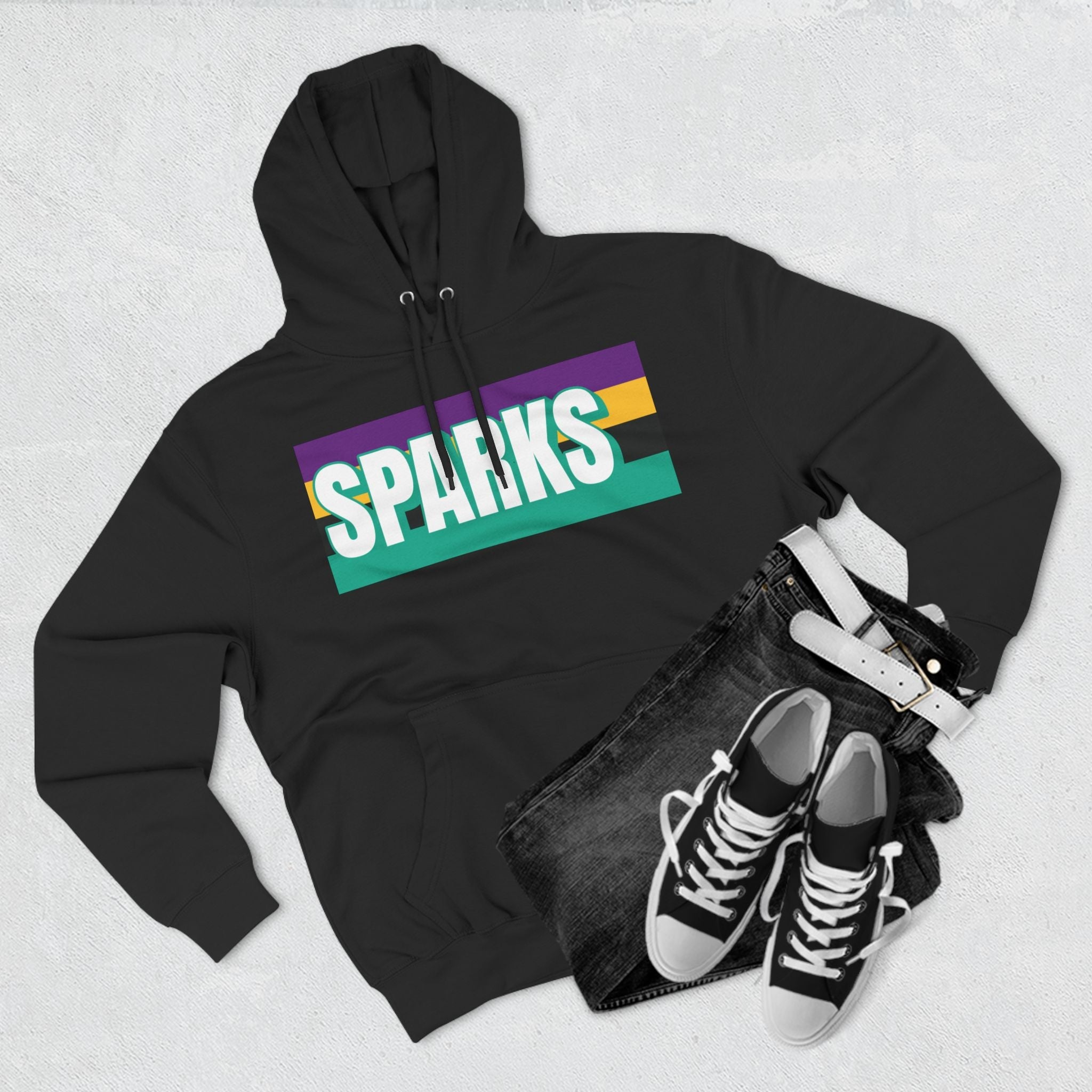Sparks Premium Basketball Hoodie | Chix Sports