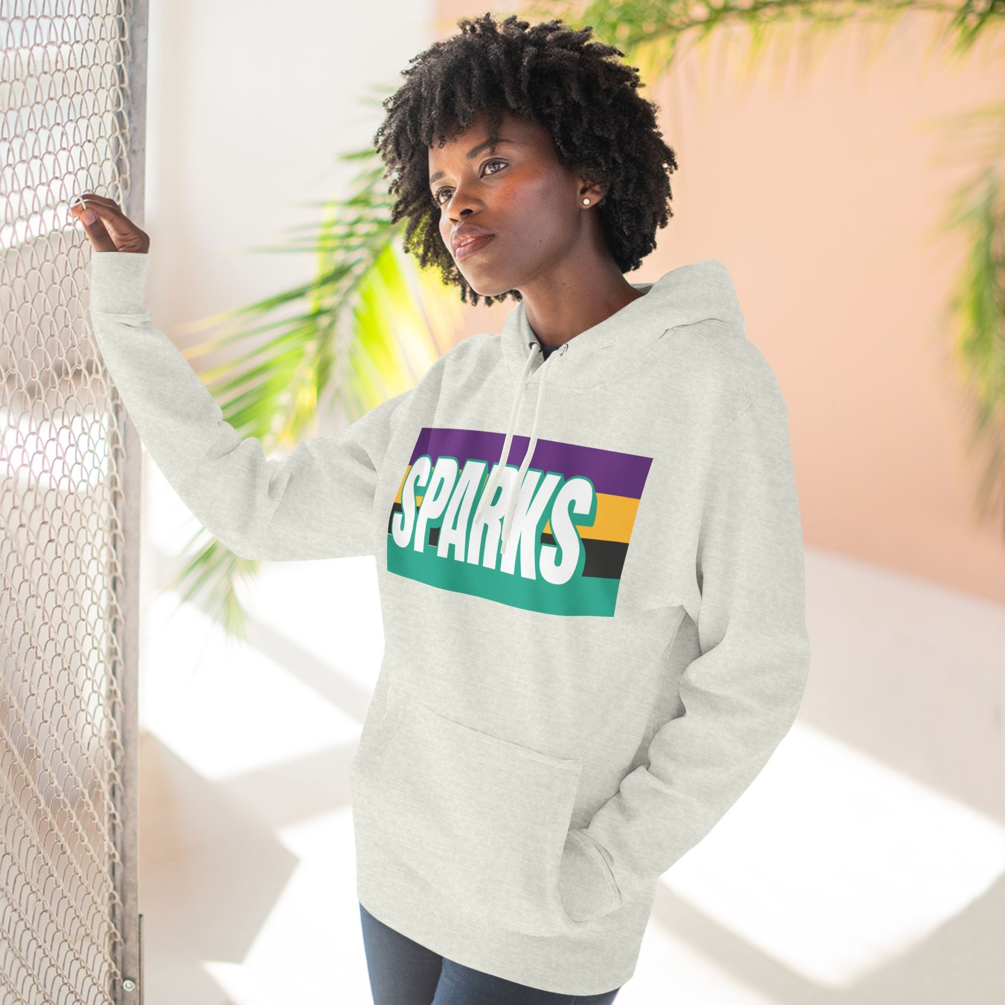 Sparks Premium Basketball Hoodie | Chix Sports