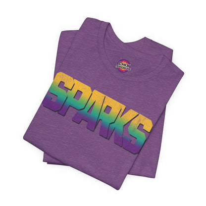 Sparks Women's Basketball Softblend T-shirt | Chix Sports