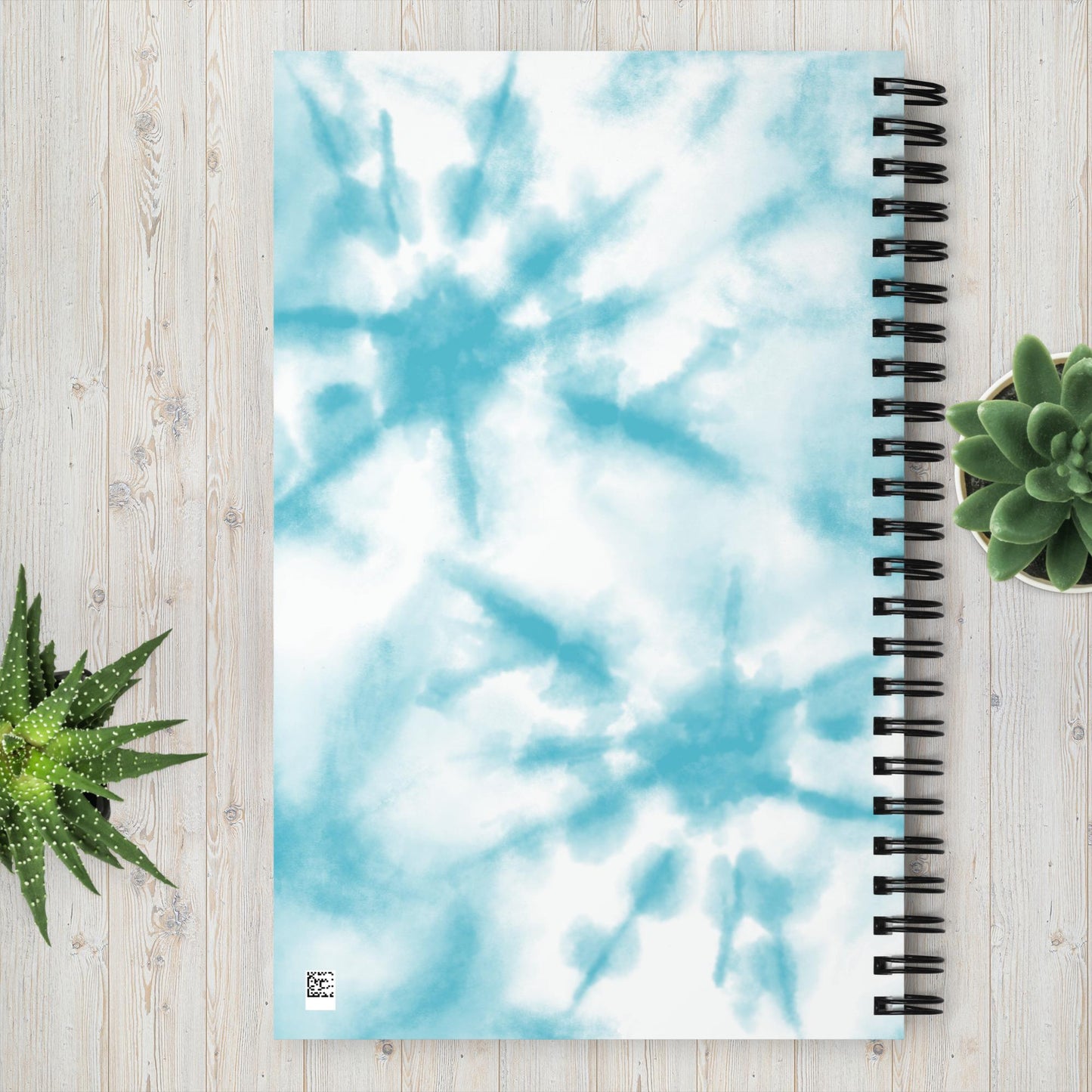 Hooper Sky Blue Spiral notebook