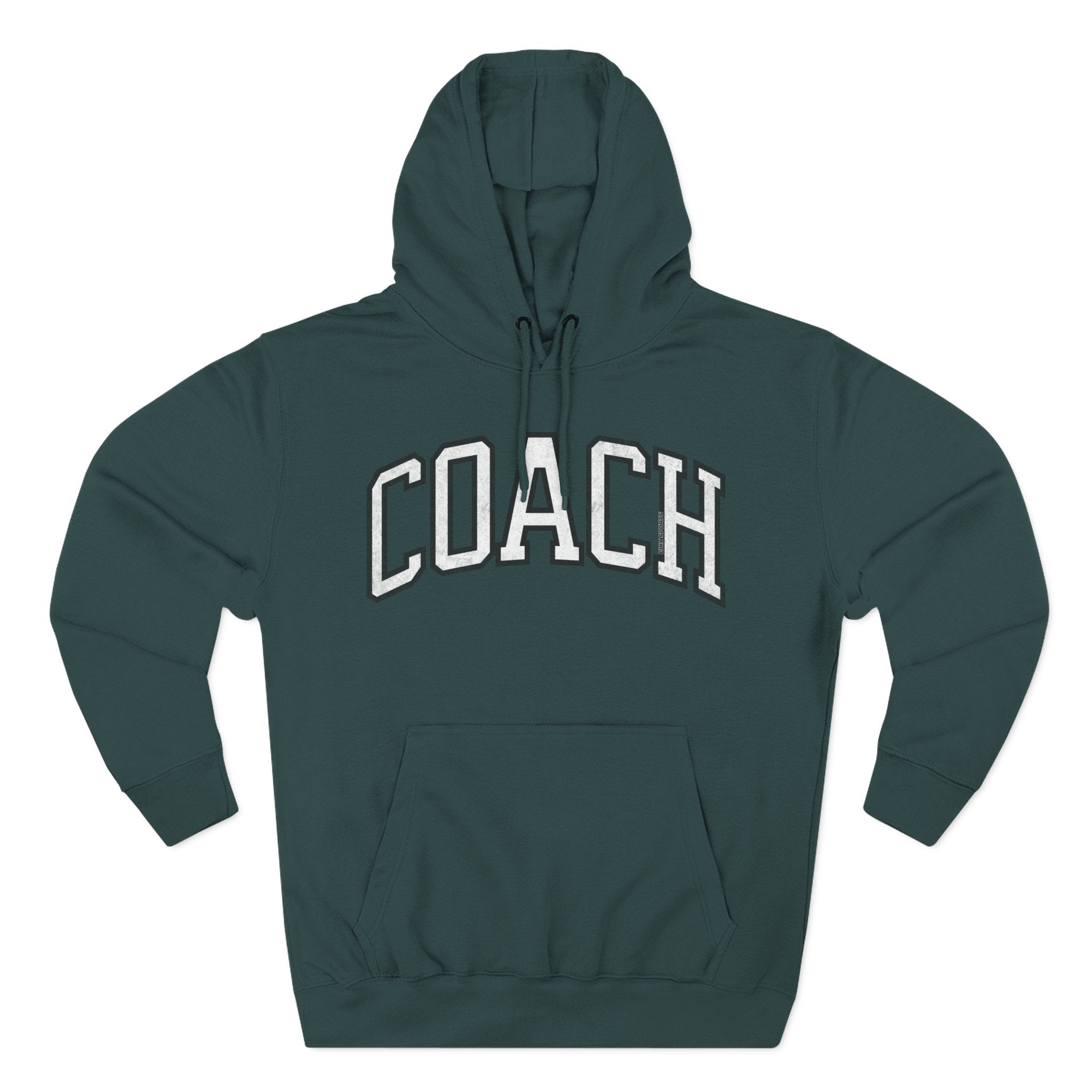 Sports Coach Premium Hoodie Vintage Print | Chix Sports