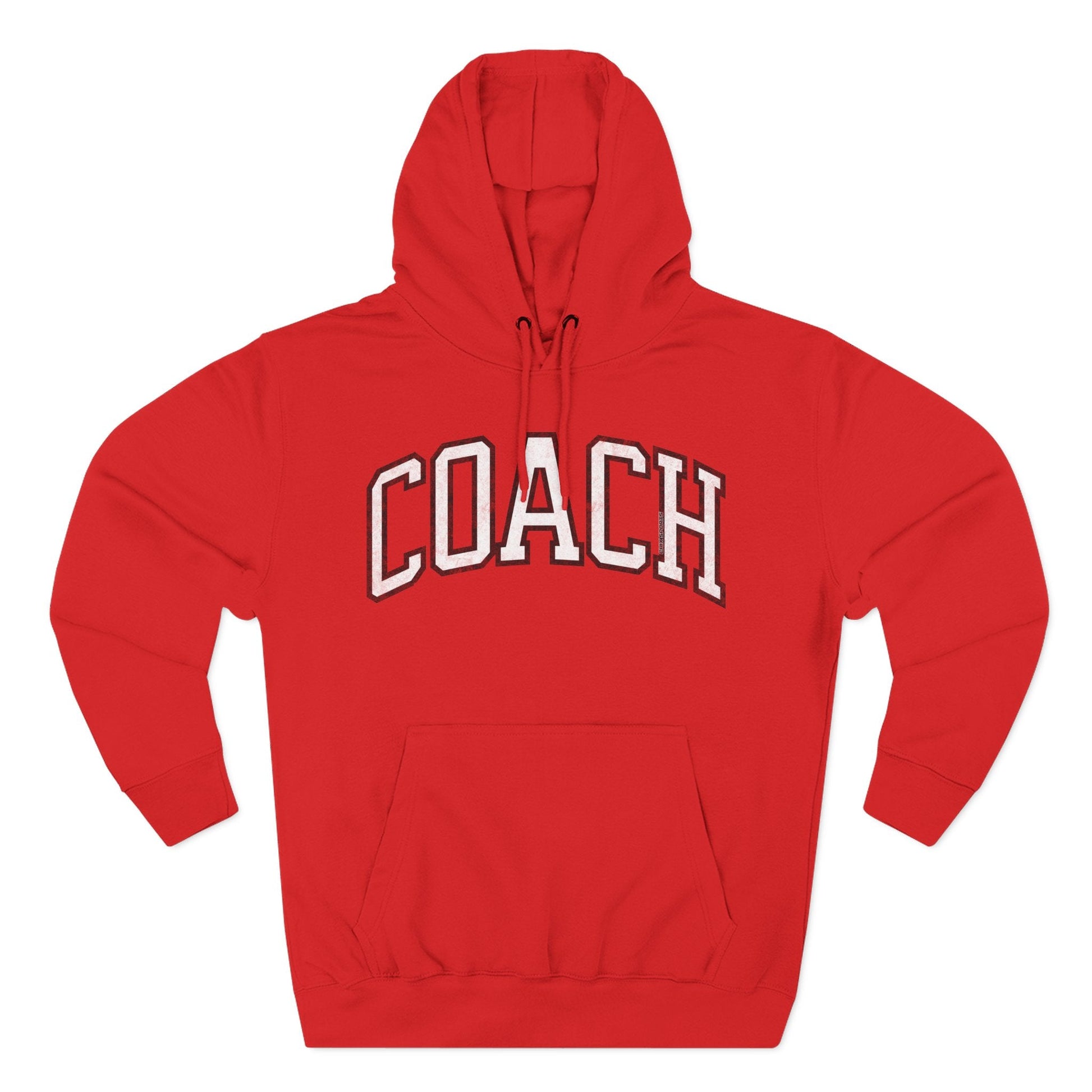 Sports Coach Premium Hoodie Vintage Print | Chix Sports