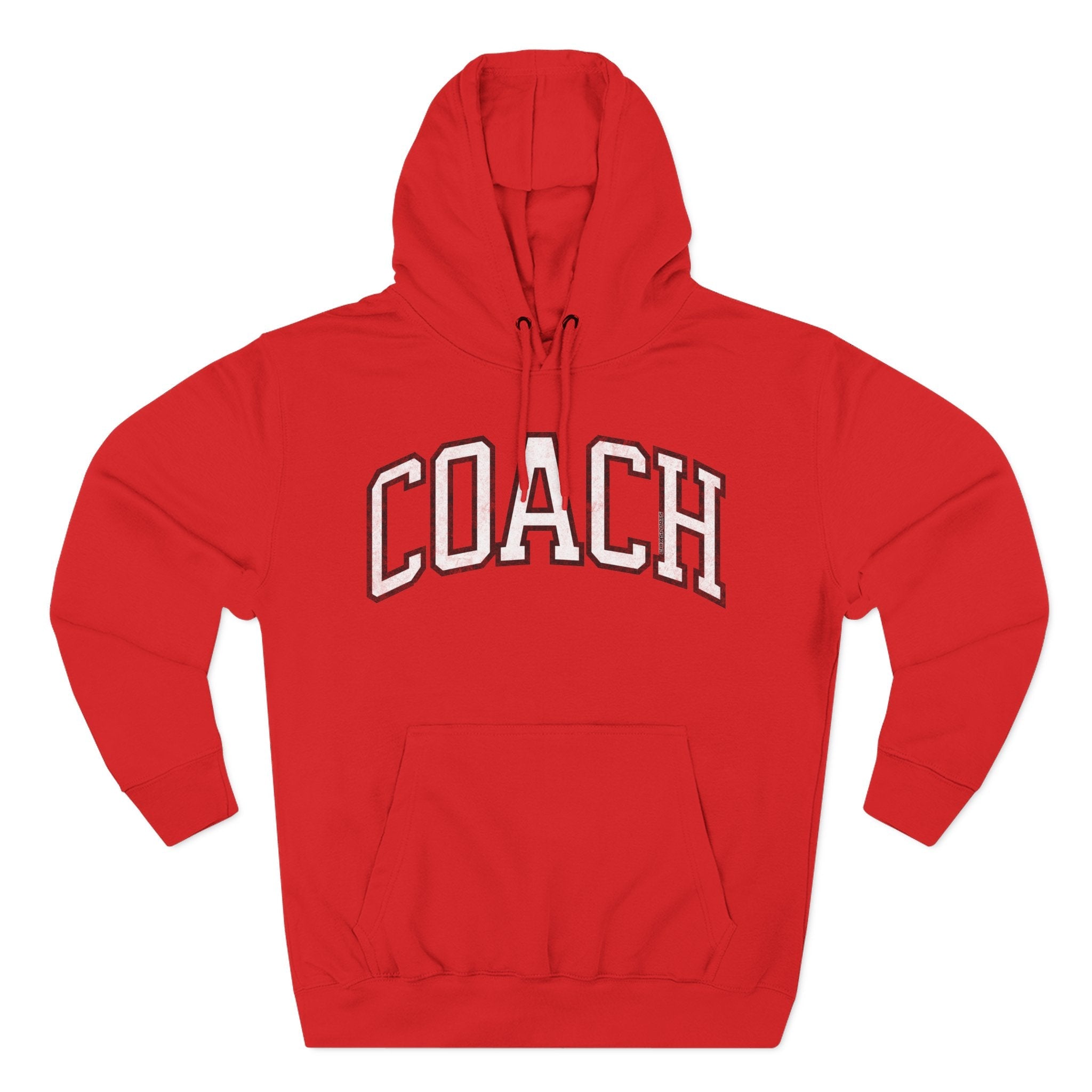 Sports Coach Premium Hoodie Vintage Print | Chix Sports