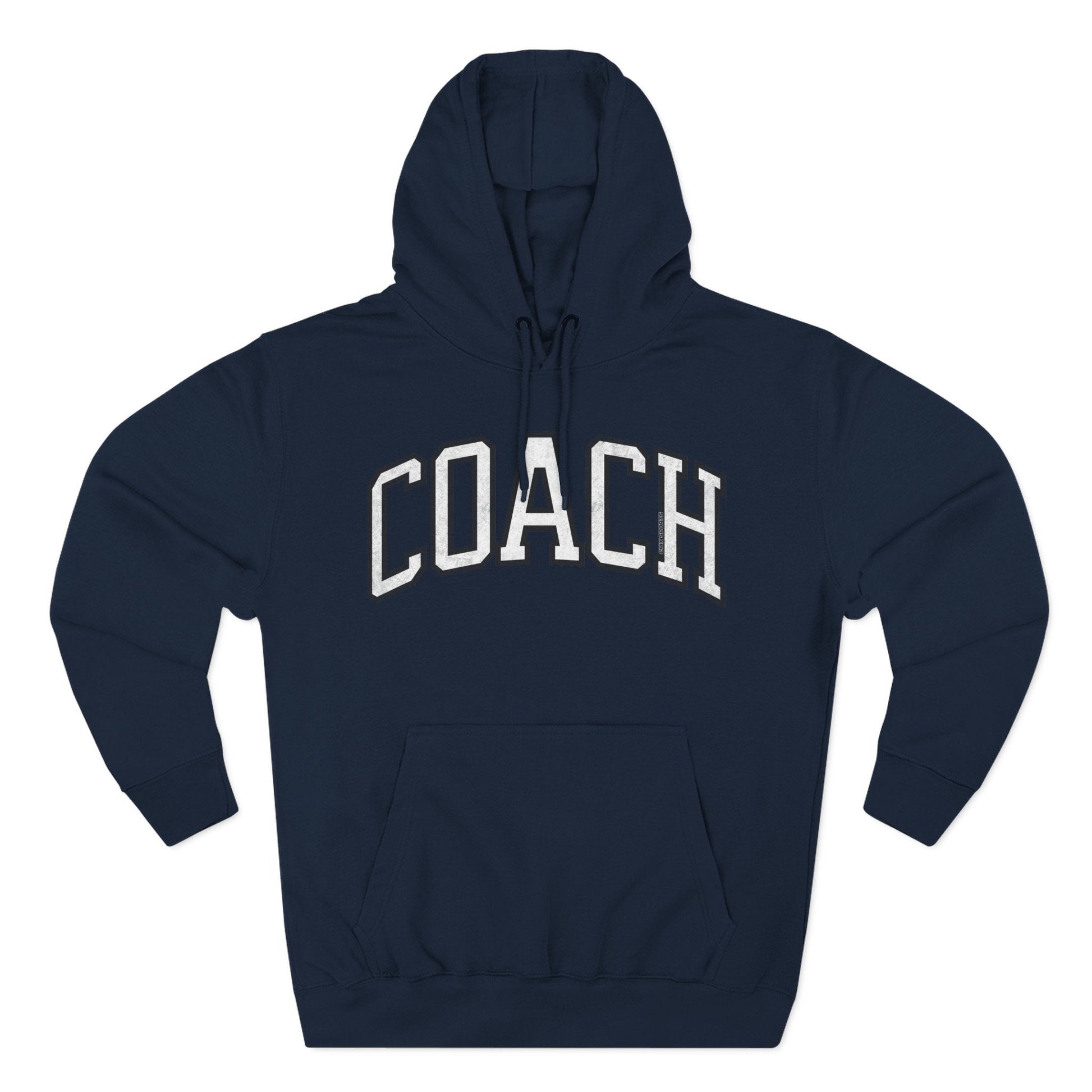 Sports Coach Premium Hoodie Vintage Print | Chix Sports
