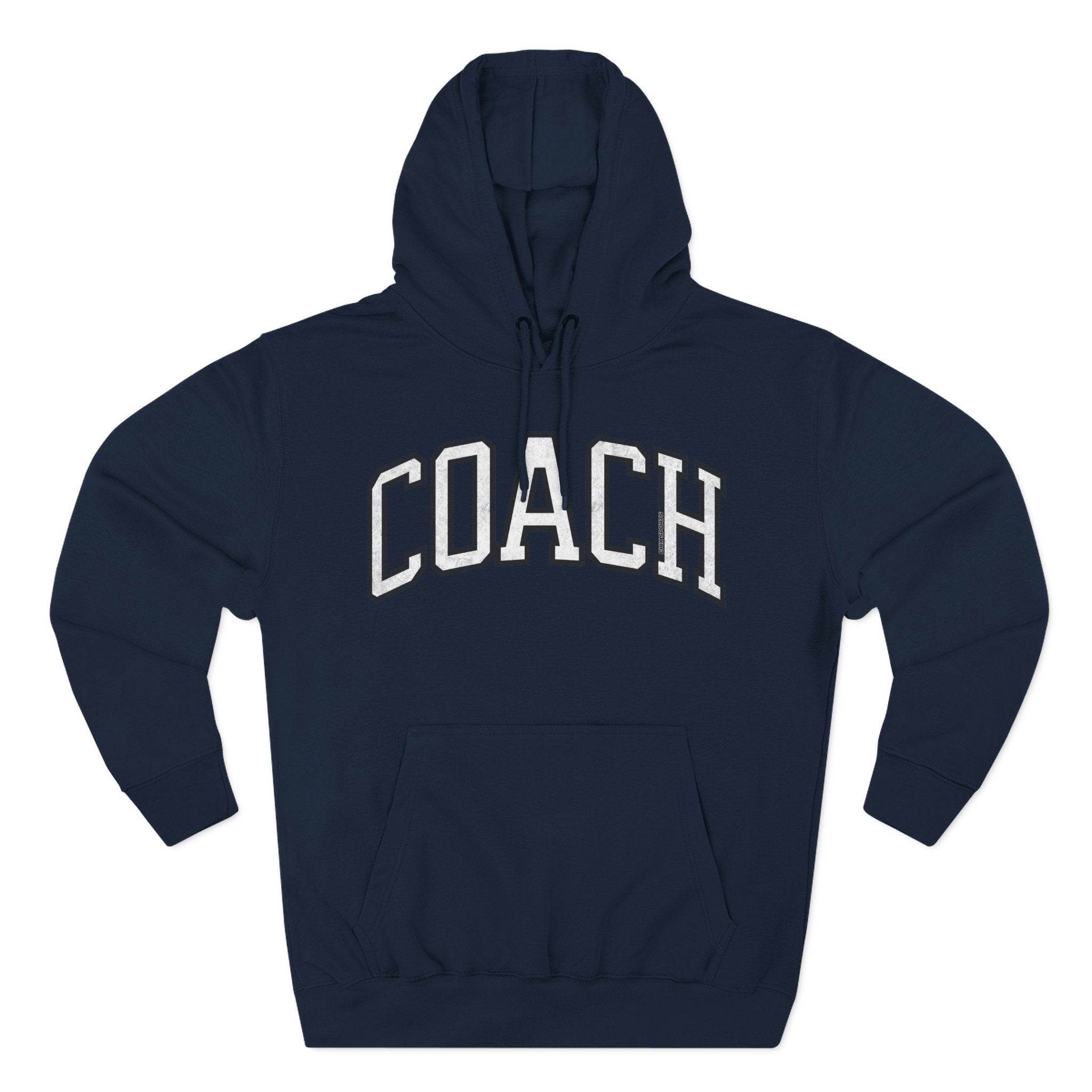 Sports Coach Premium Hoodie Vintage Print | Chix Sports
