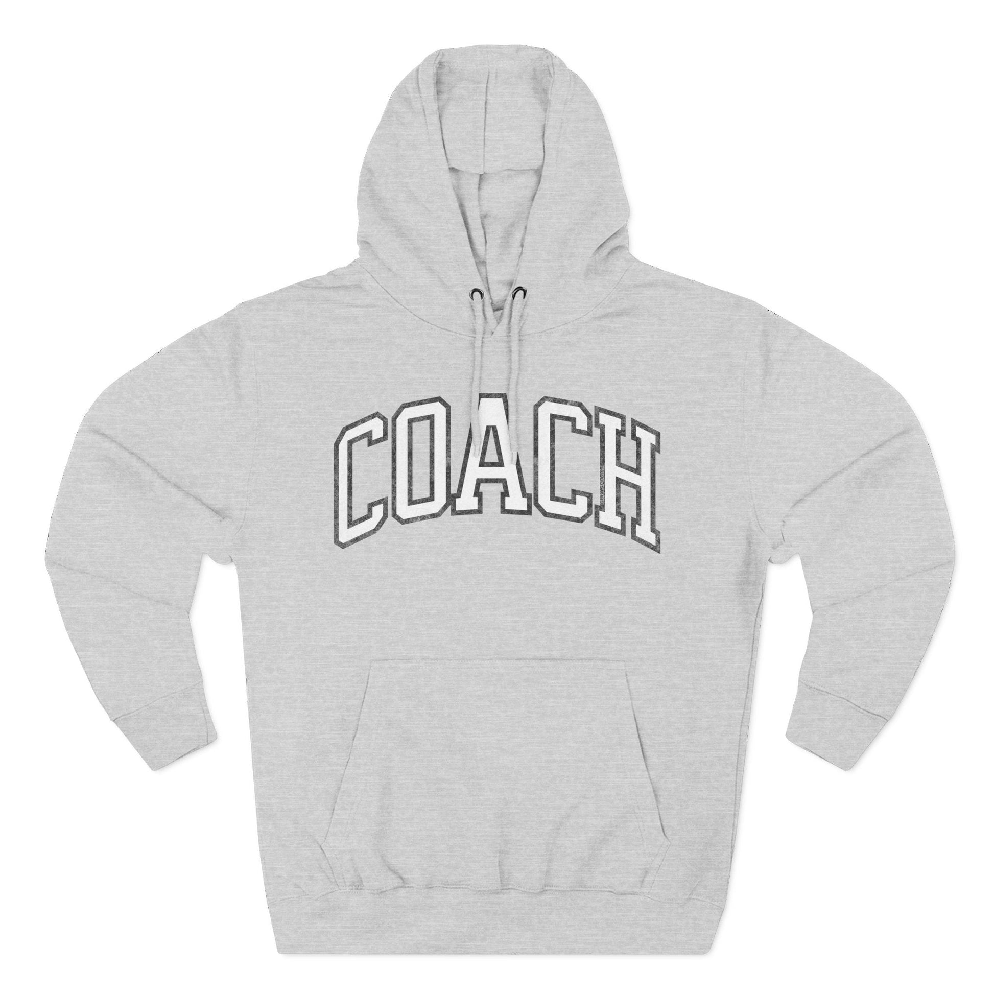 Sports Coach Premium Hoodie Vintage Print | Chix Sports