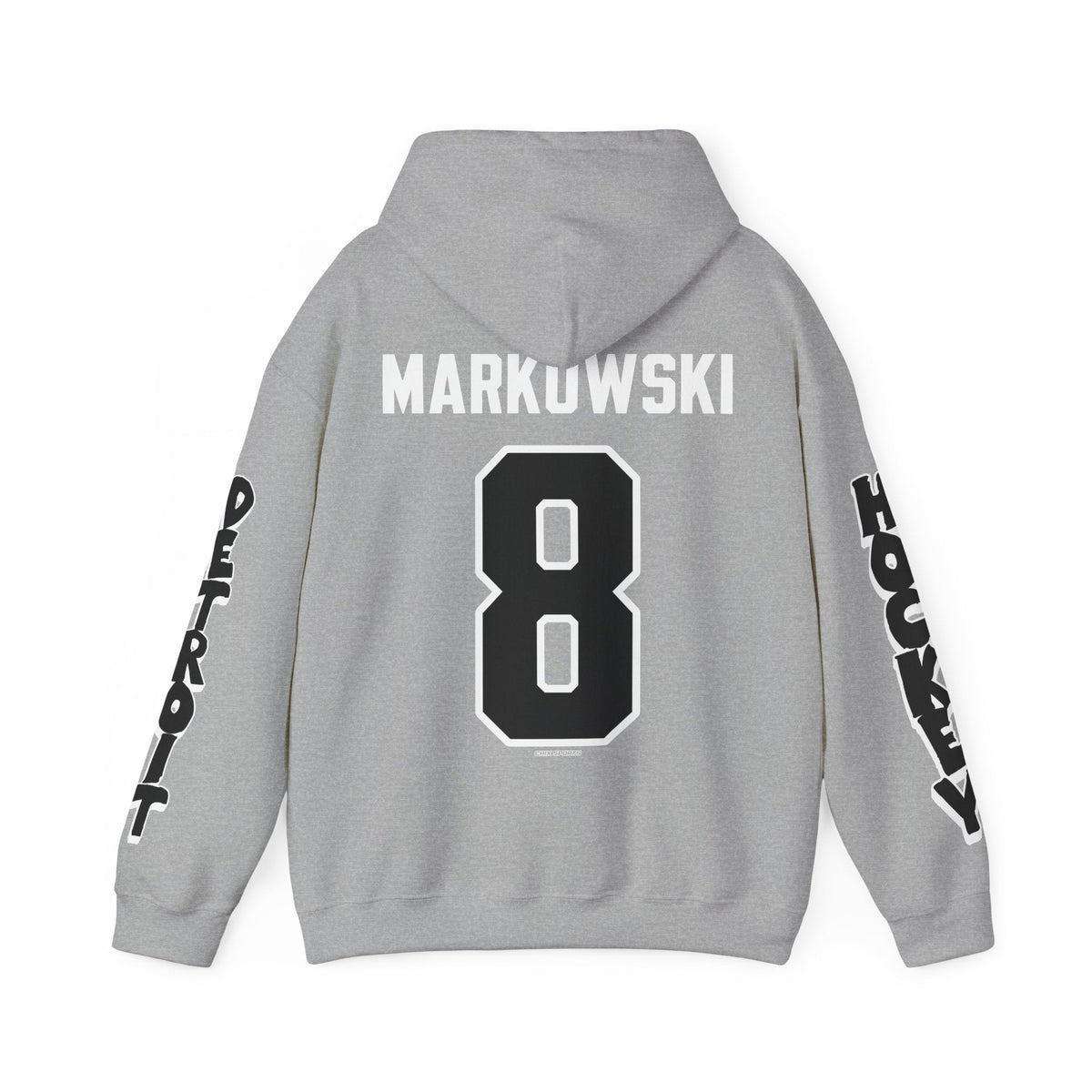 Stephanie Markowski Detroit Hockey Club Unisex Hoodie in Sport Grey | Chix Sports