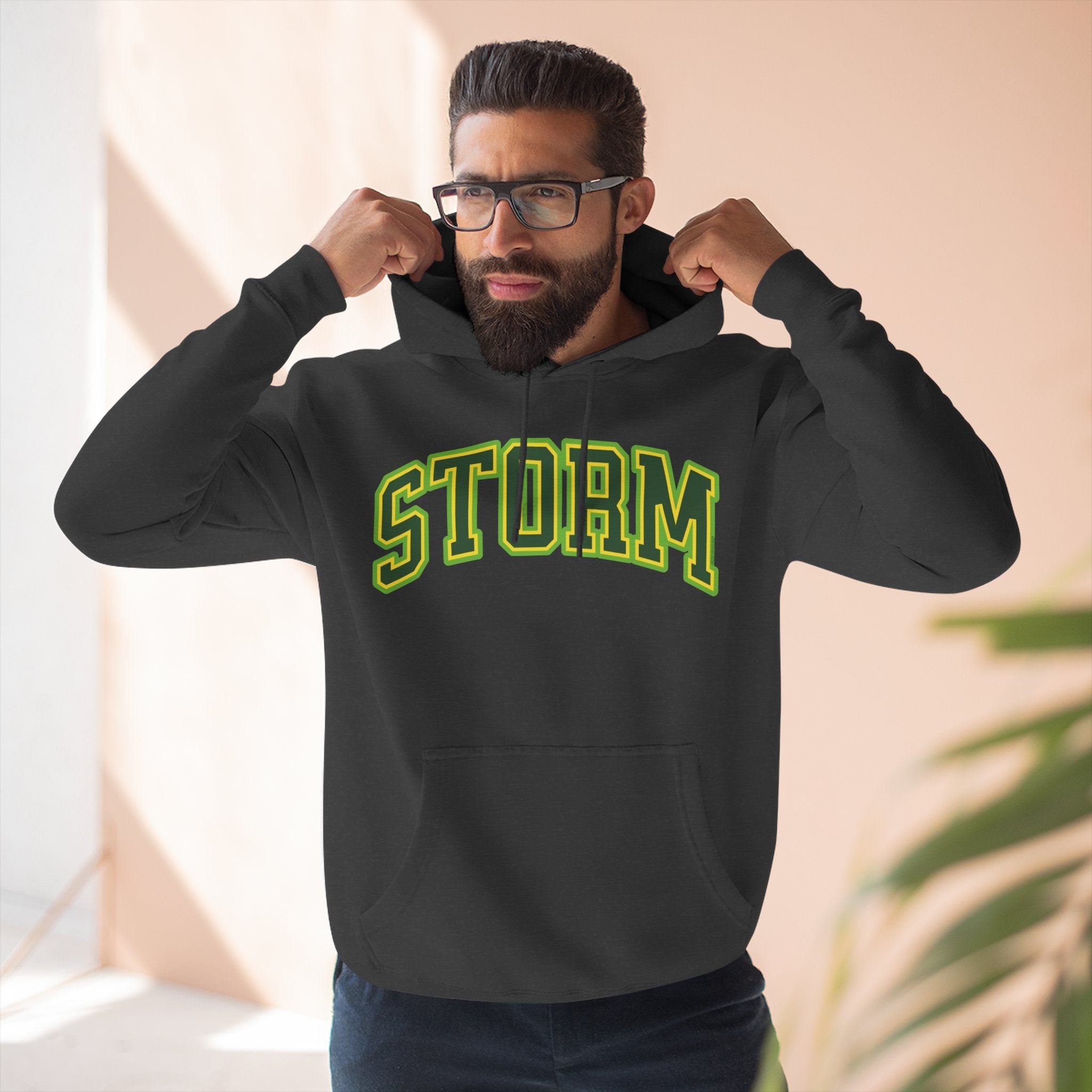 Storm Arch Premium Basketball Hoodie | Chix Sports