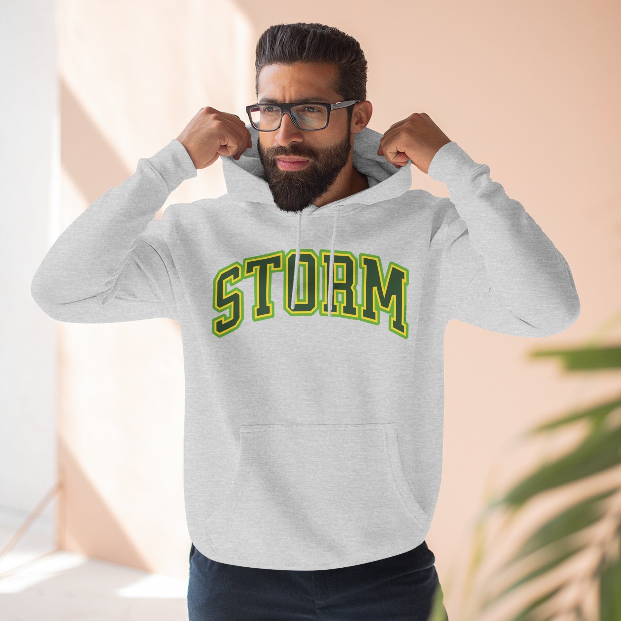 Storm Arch Premium Basketball Hoodie | Chix Sports