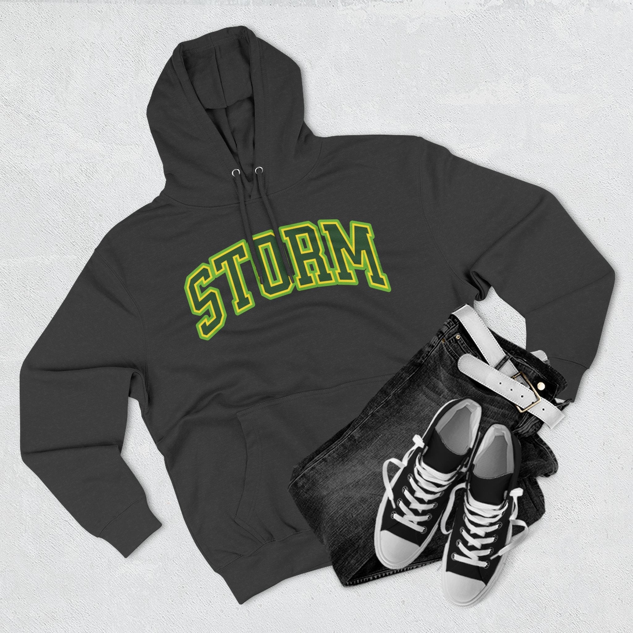 Storm Arch Premium Basketball Hoodie | Chix Sports