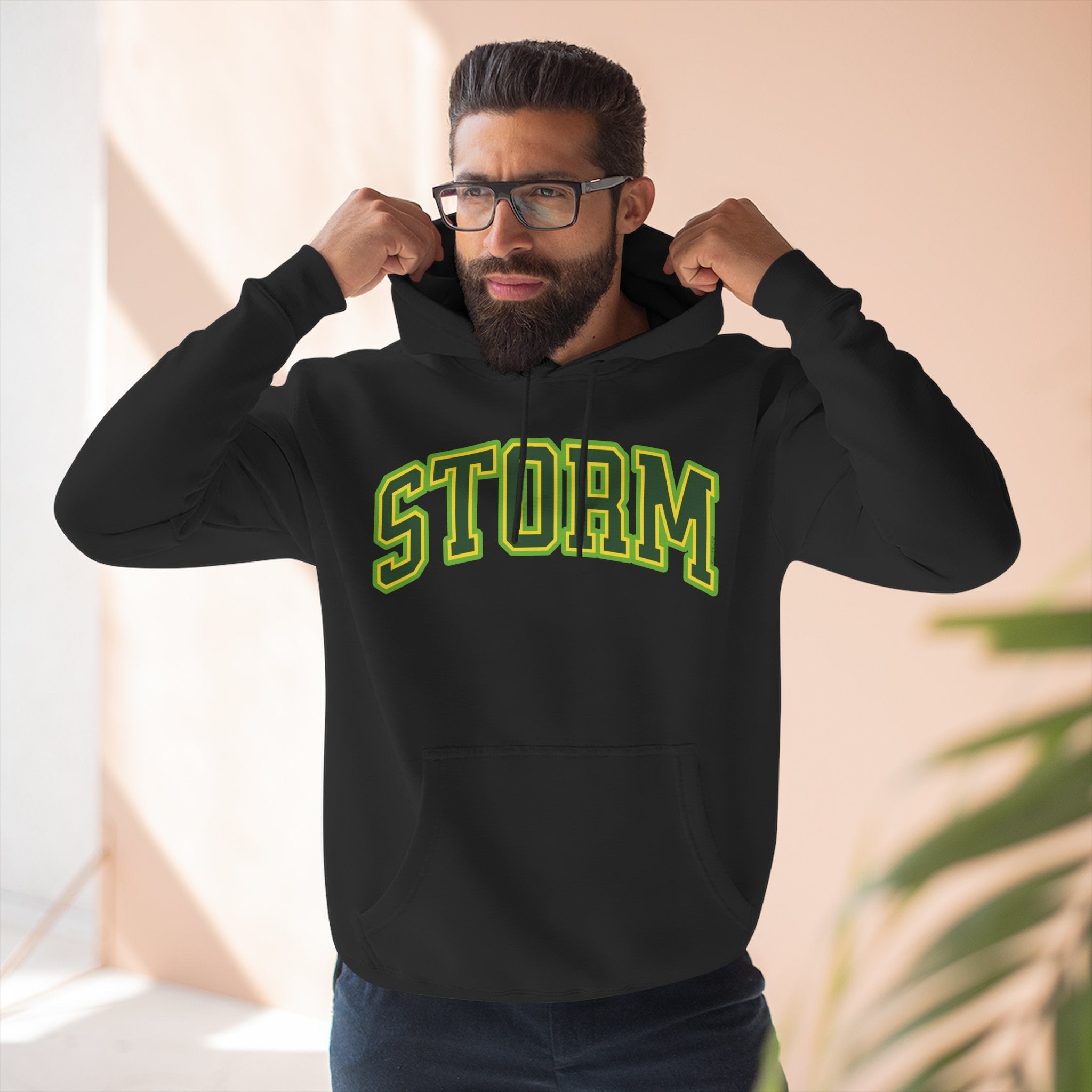 Storm Arch Premium Basketball Hoodie | Chix Sports