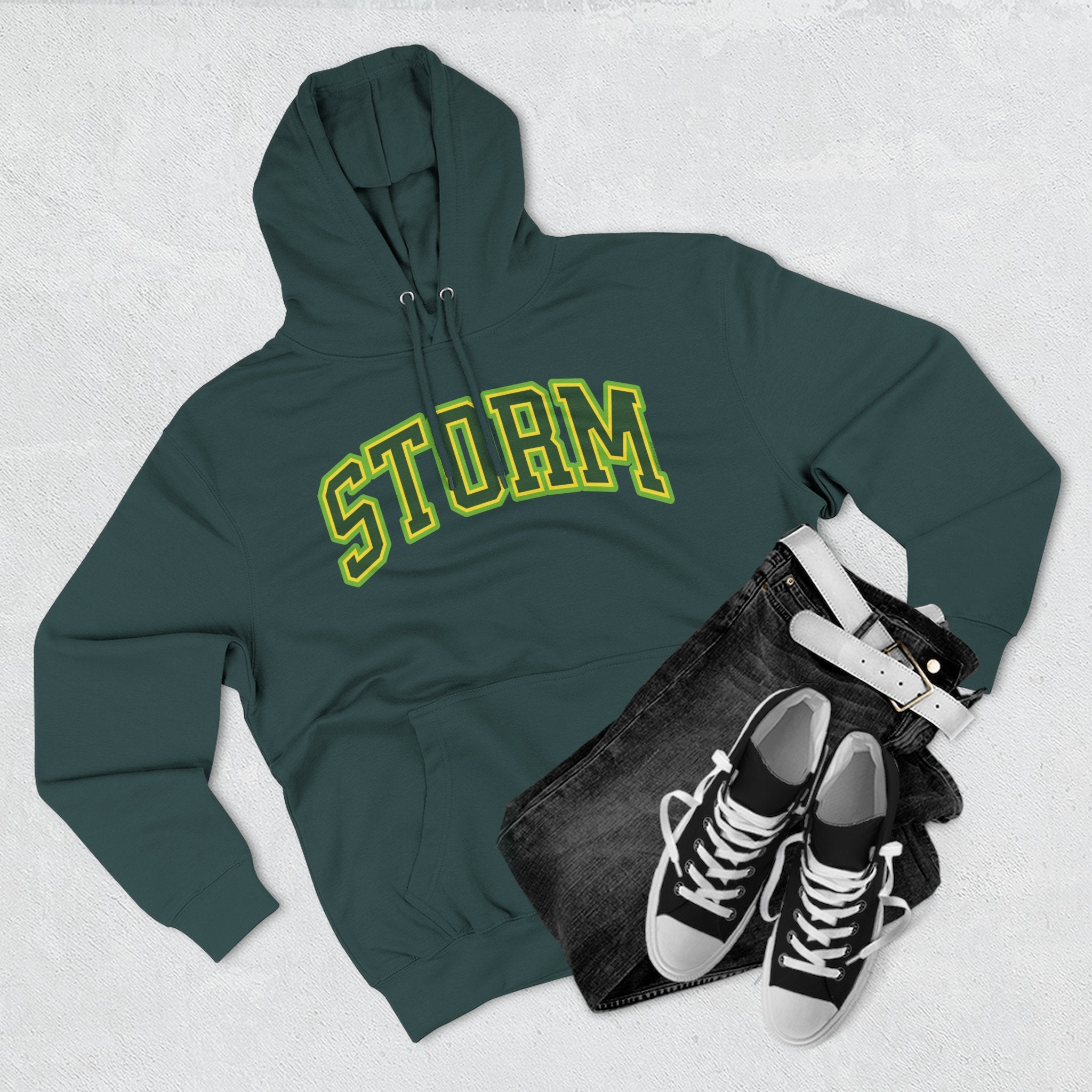 Storm Arch Premium Basketball Hoodie | Chix Sports