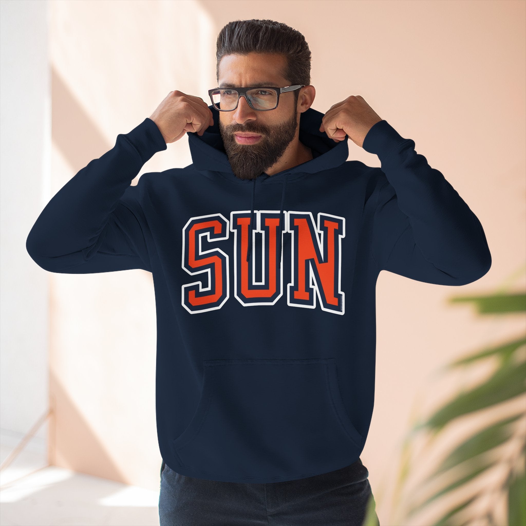 Sun Arch Premium Basketball Hoodie | Chix Sports