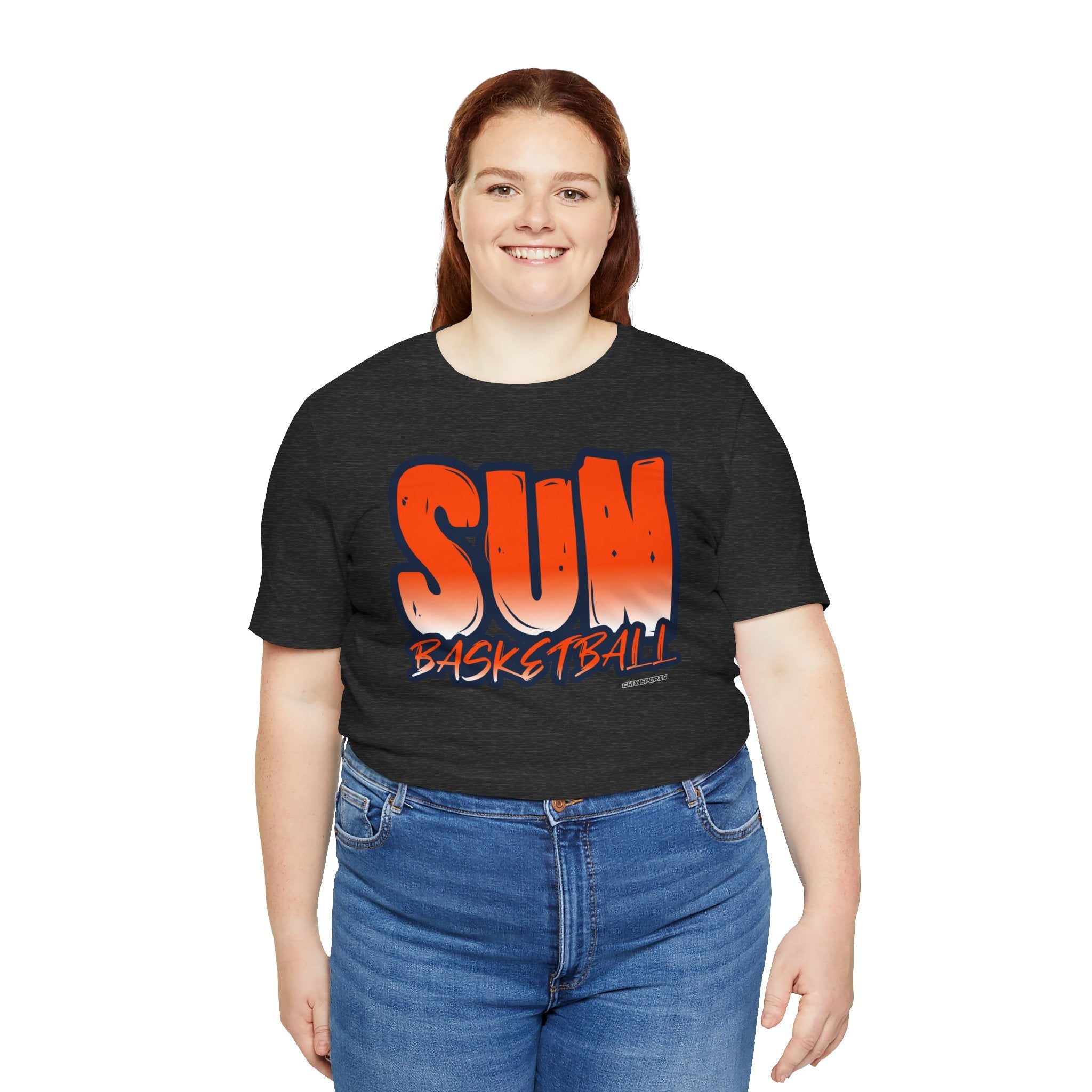 Sun Basketball Fade Unisex Jersey Shirt | Chix Sports