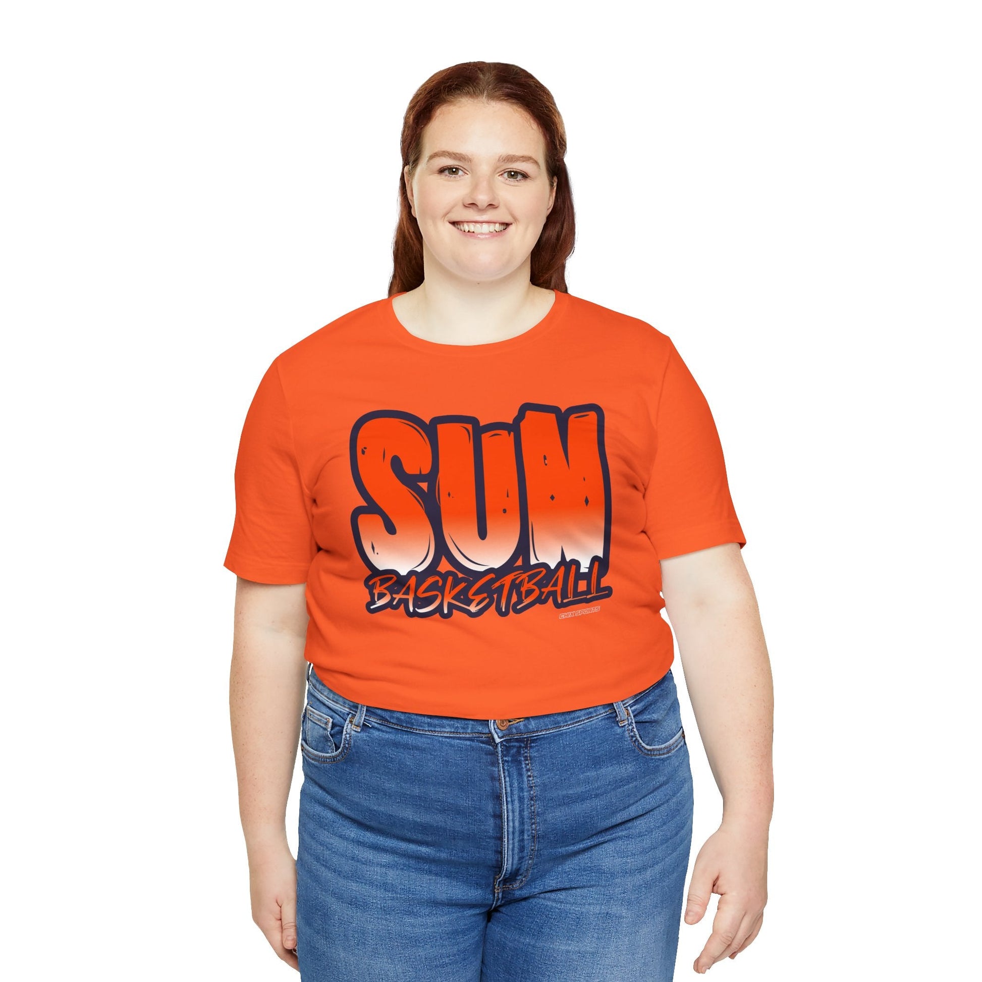 Sun Basketball Fade Unisex Jersey Shirt | Chix Sports