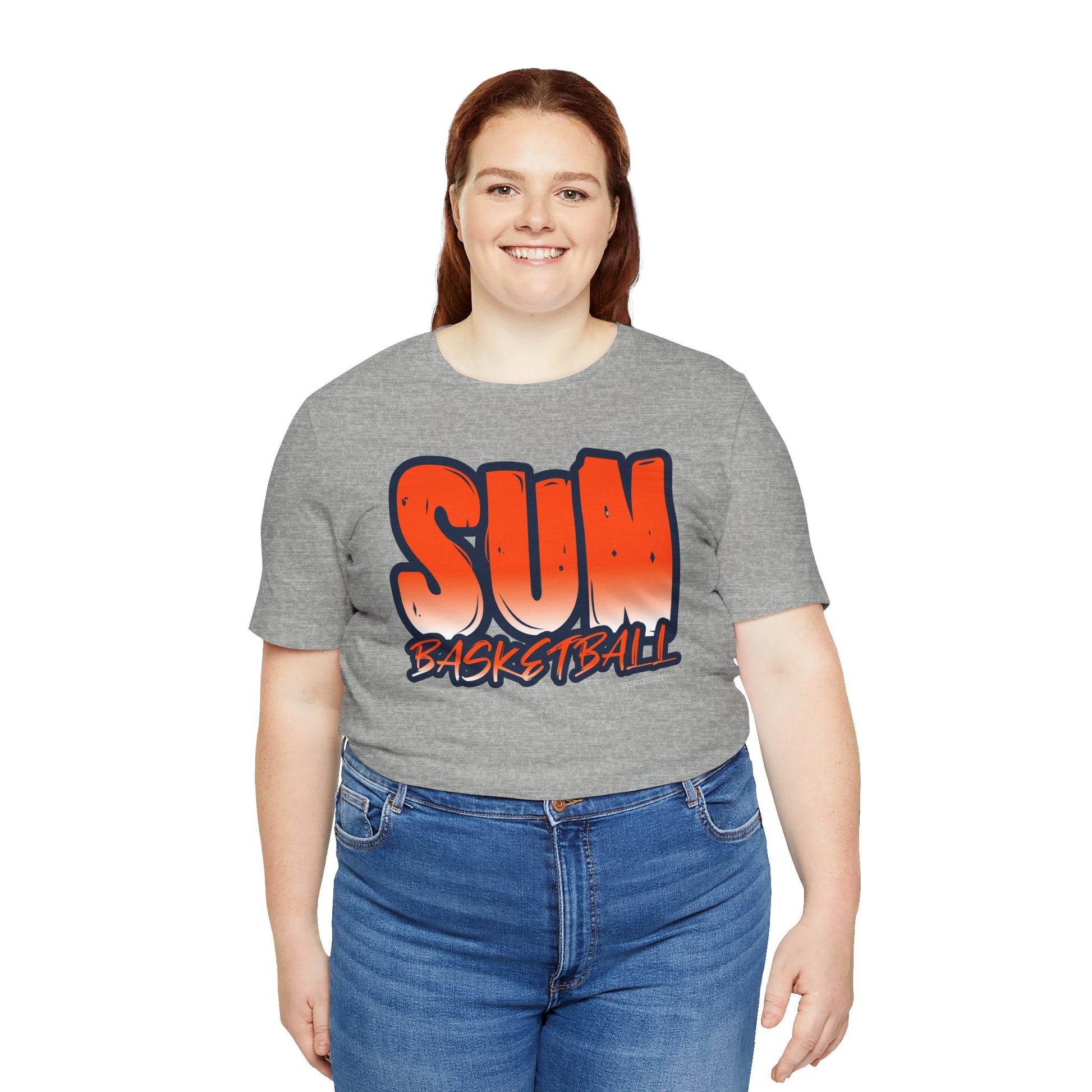 Sun Basketball Fade Unisex Jersey Shirt | Chix Sports