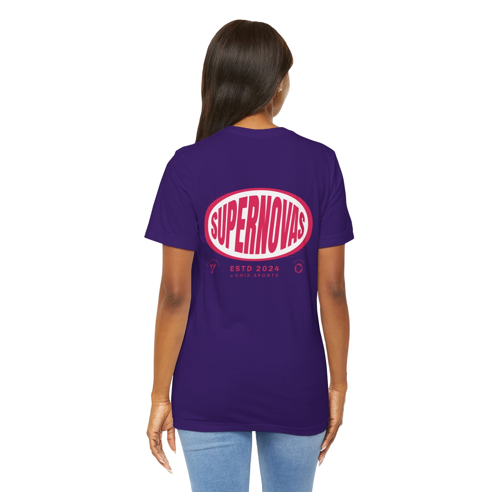 Supernovas Volleyball Unisex Softblend T-shirt | Chix Sports