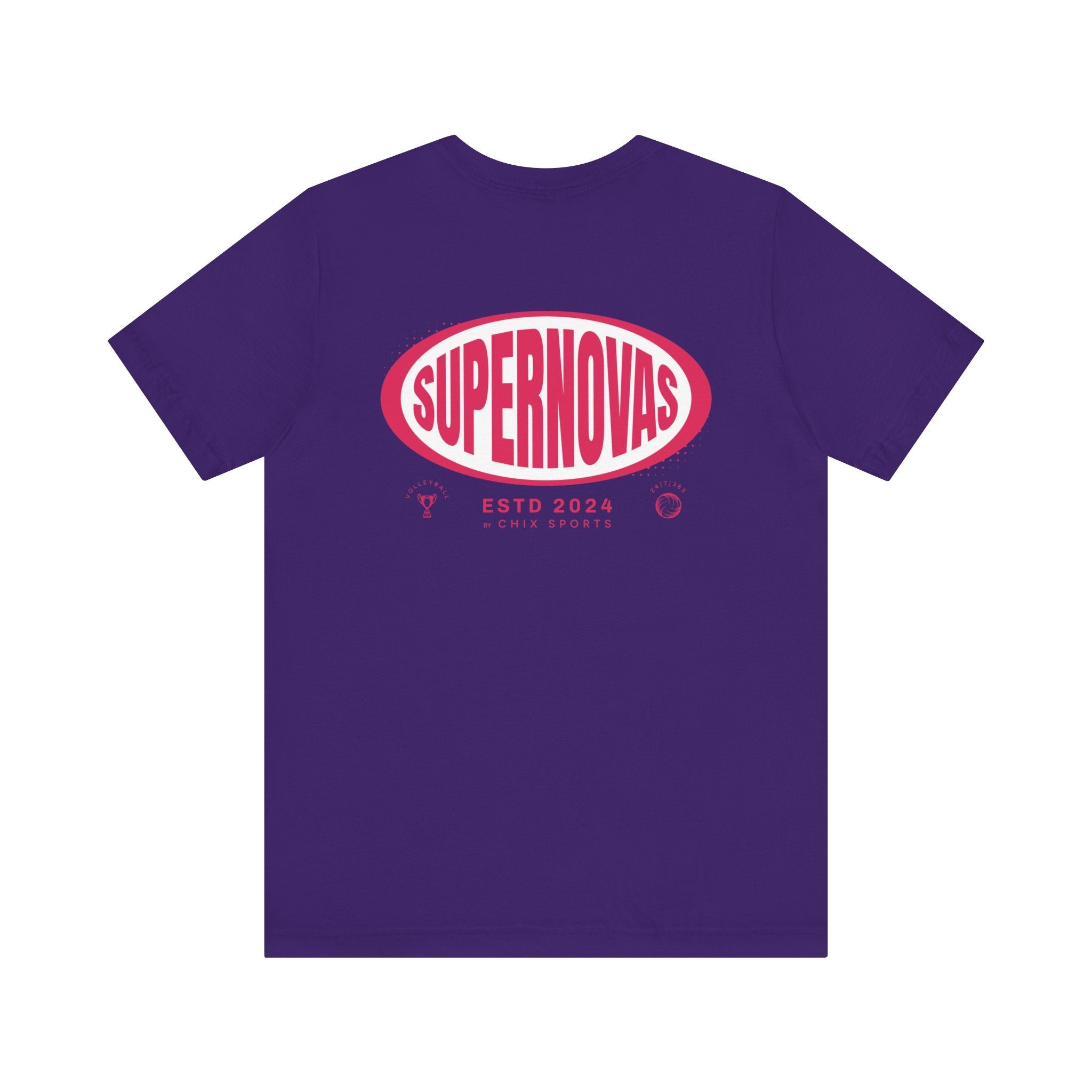 Supernovas Volleyball Unisex Softblend T-shirt | Chix Sports