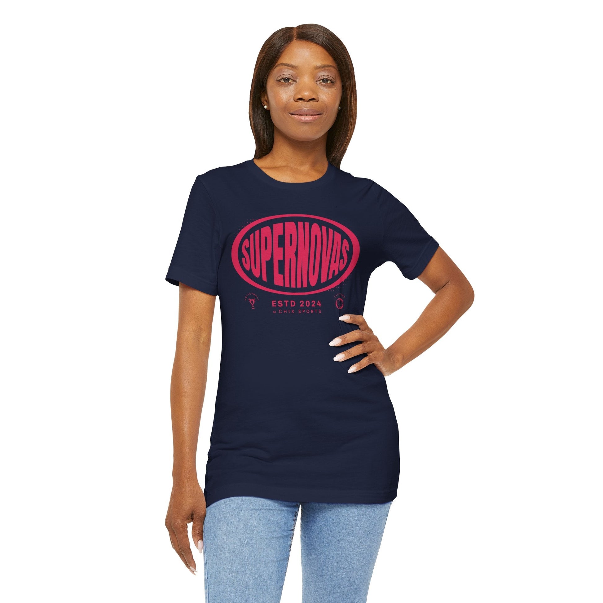 Supernovas Volleyball Unisex T-shirt | Chix Sports