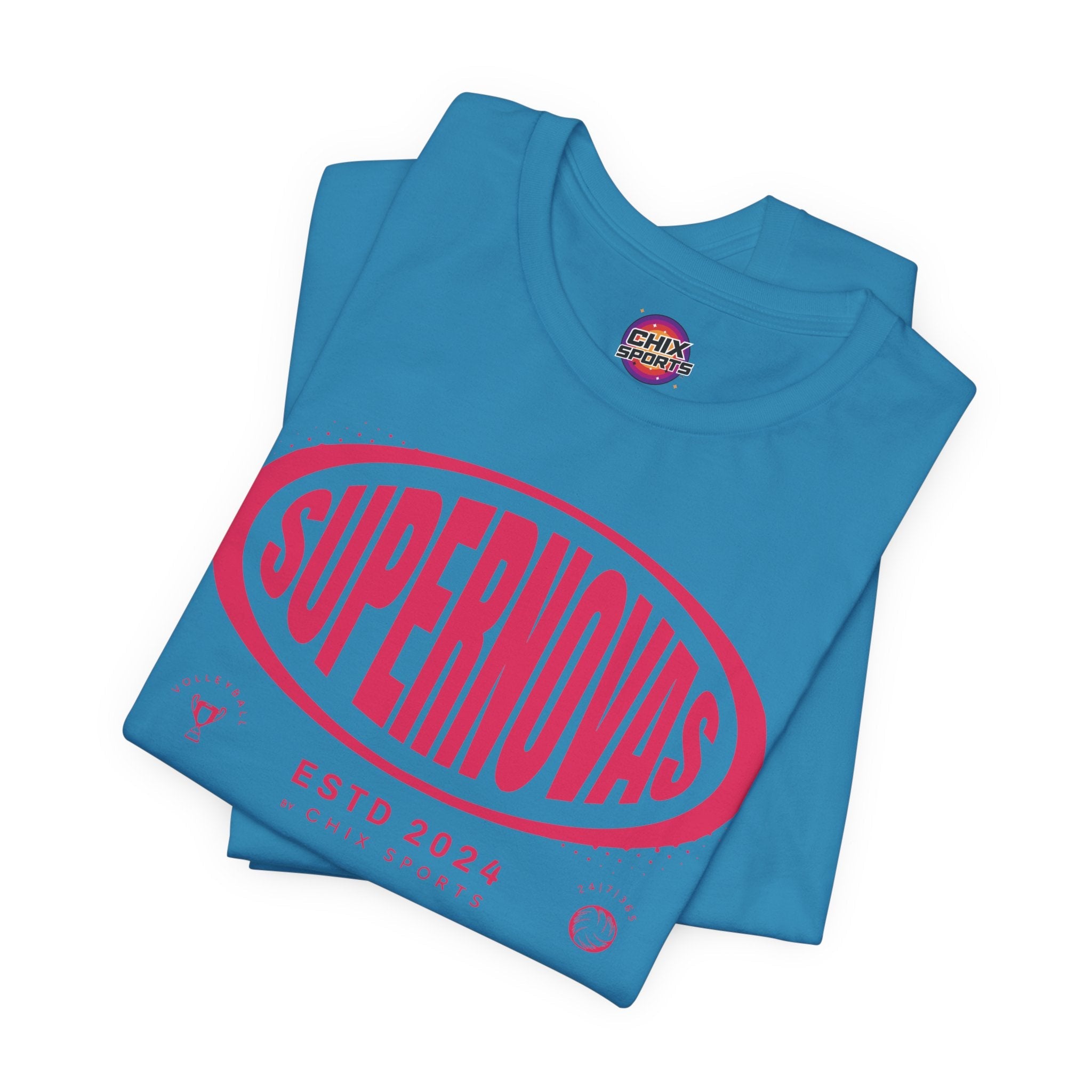 Supernovas Volleyball Unisex T-shirt | Chix Sports