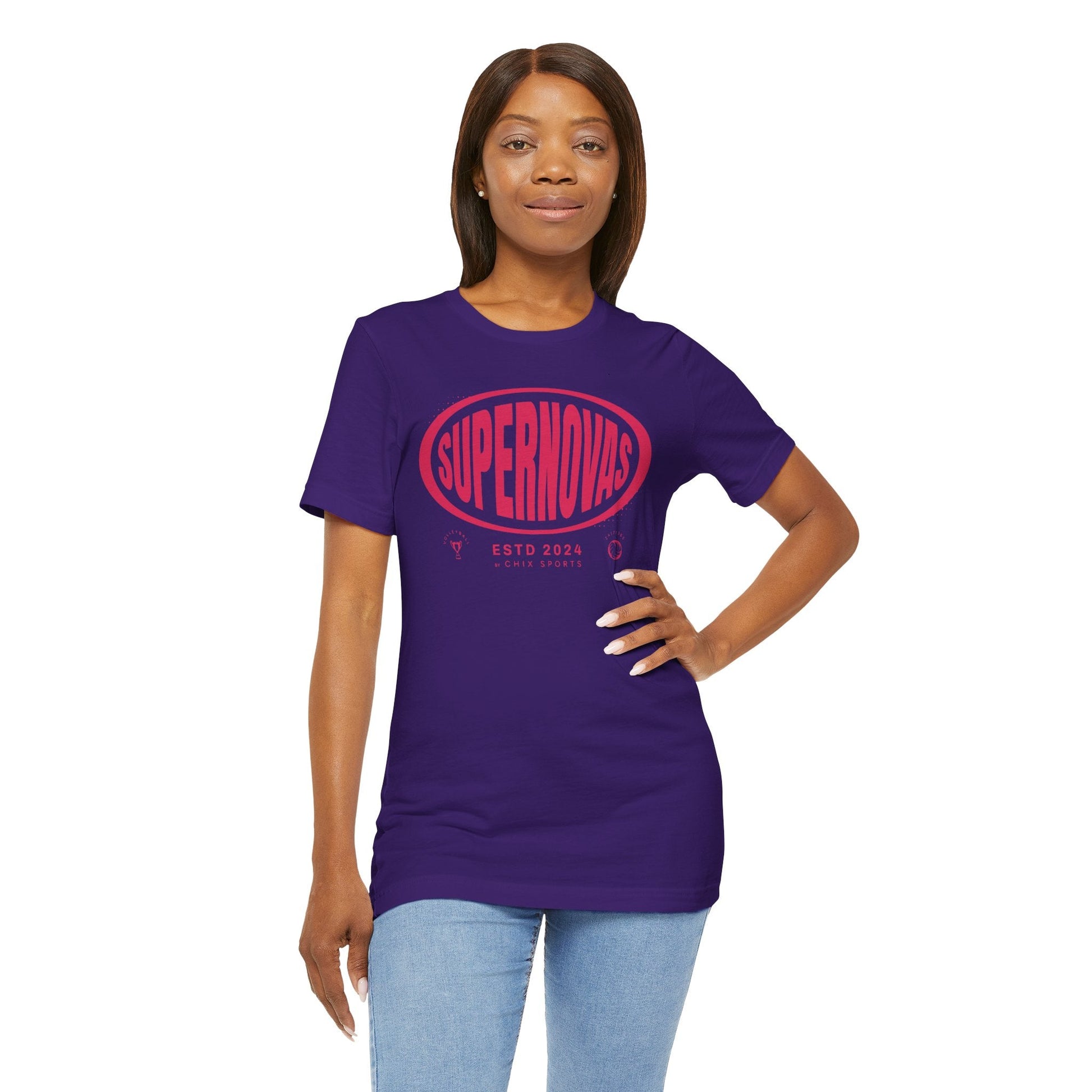 Supernovas Volleyball Unisex T-shirt | Chix Sports