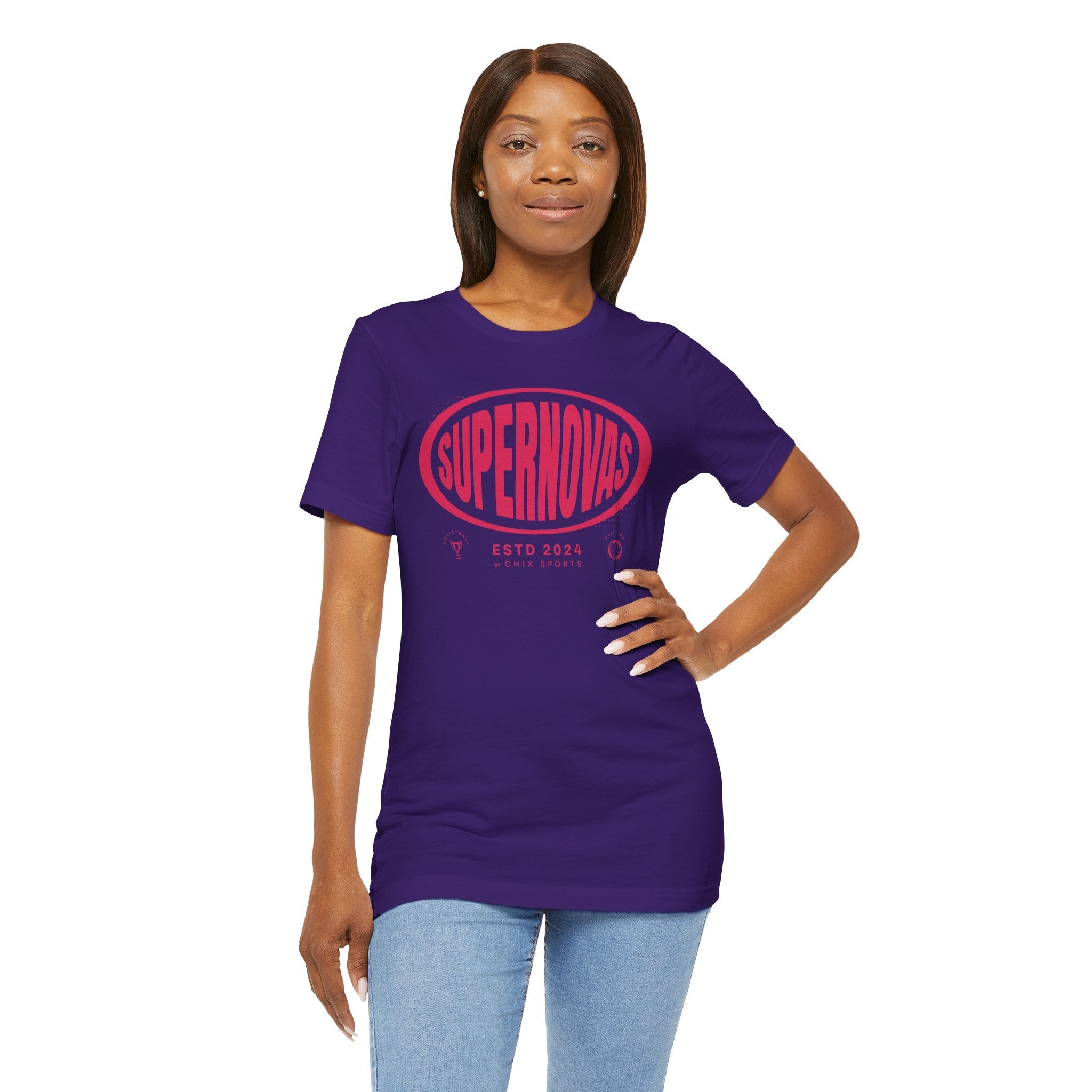 Supernovas Volleyball Unisex T-shirt | Chix Sports