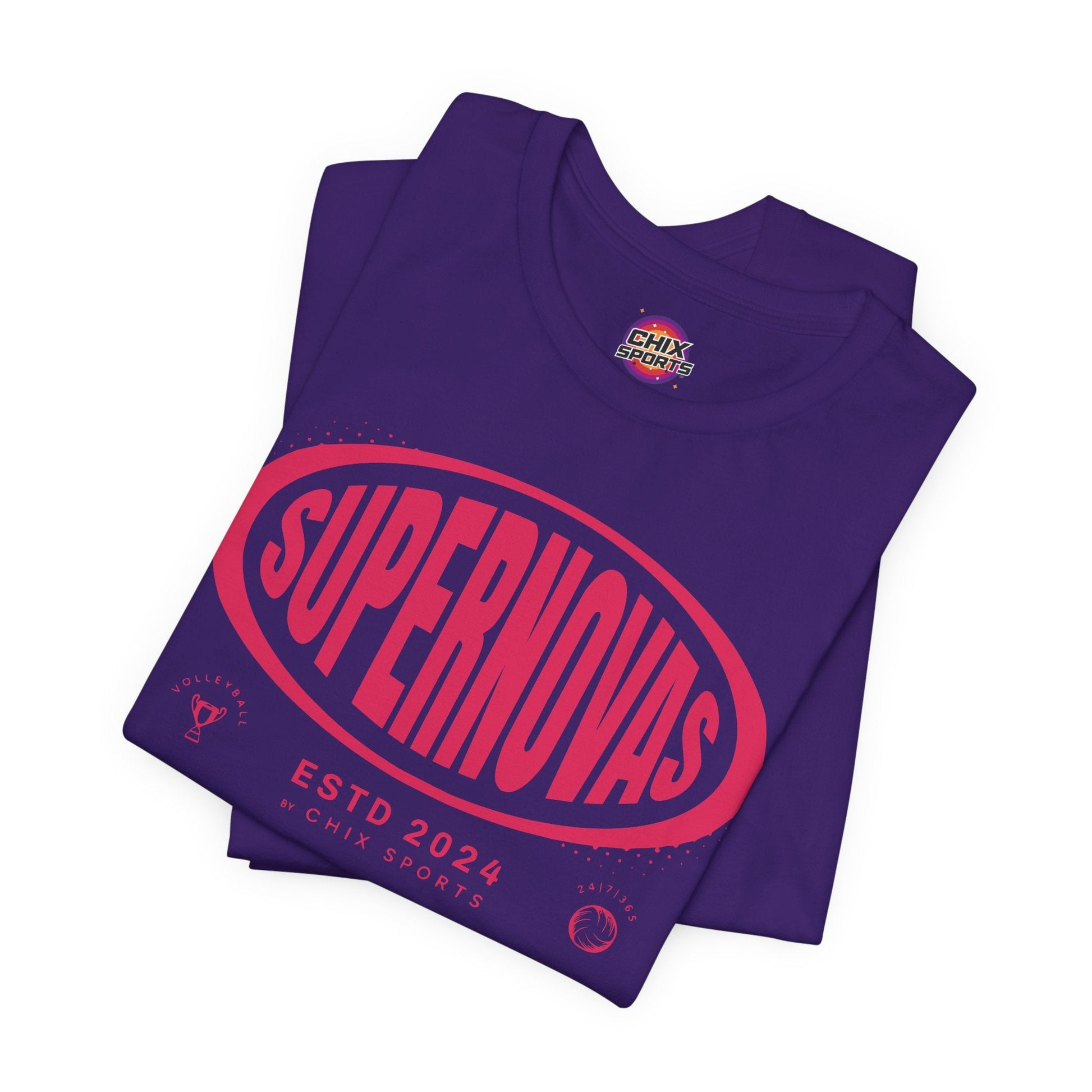 Supernovas Volleyball Unisex T-shirt | Chix Sports