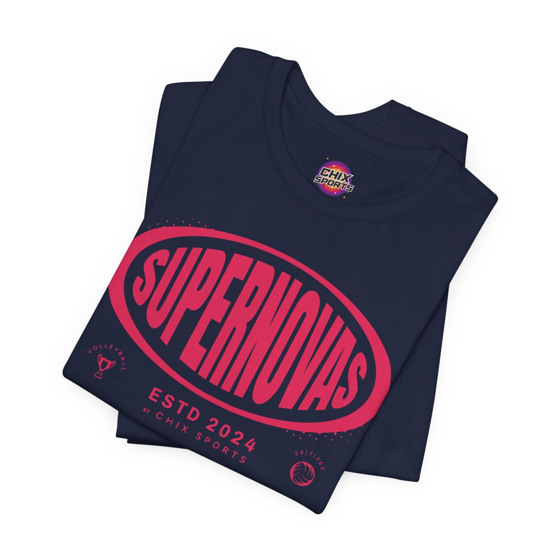 Supernovas Volleyball Unisex T-shirt | Chix Sports