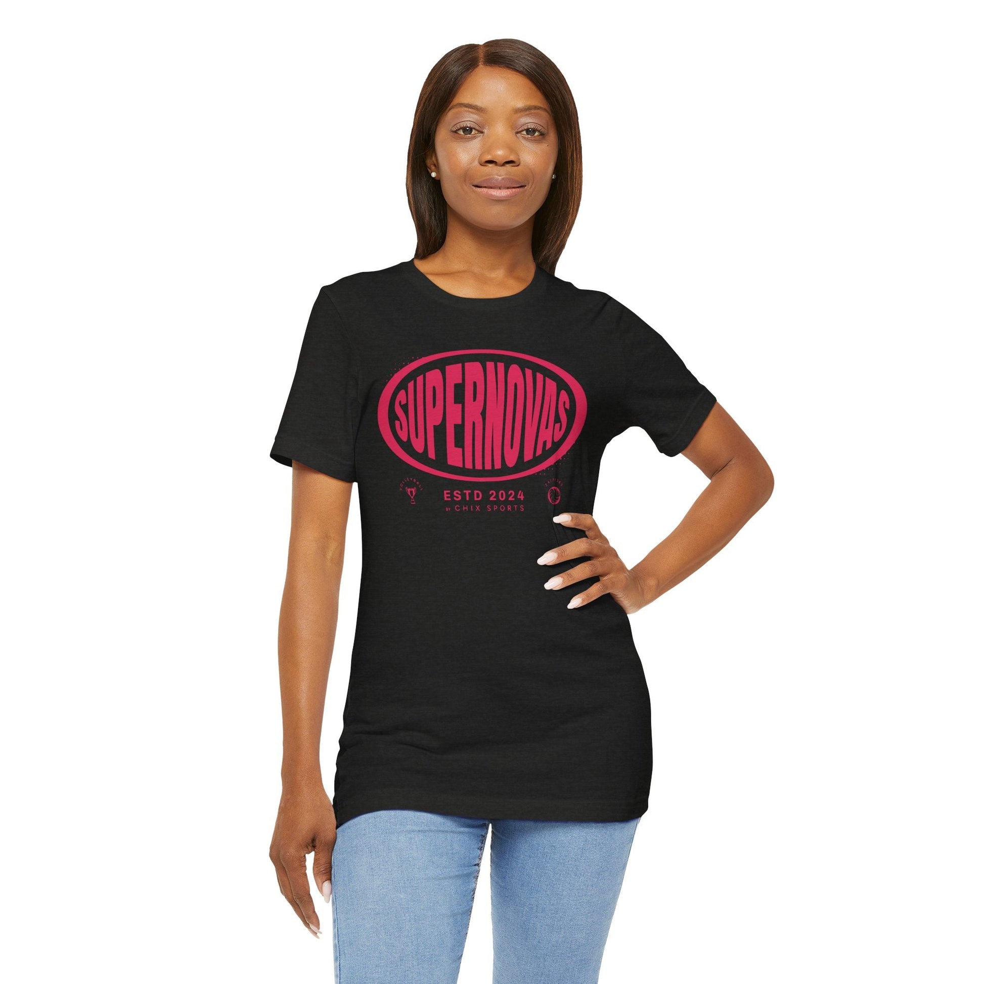 Supernovas Volleyball Unisex T-shirt | Chix Sports