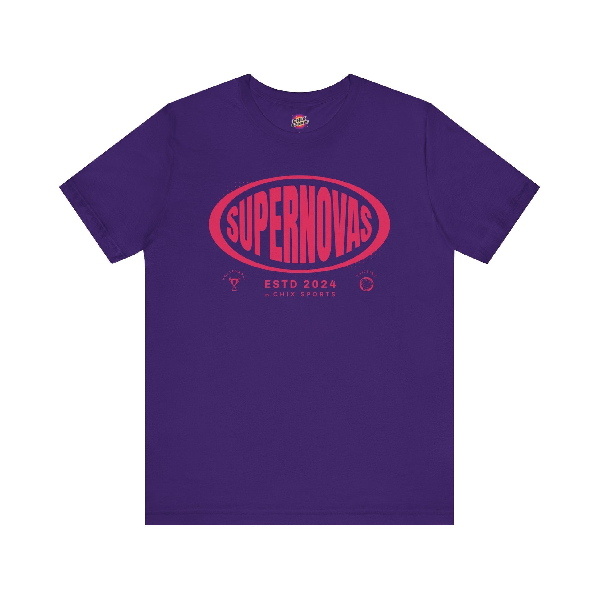 Supernovas Volleyball Unisex T-shirt | Chix Sports