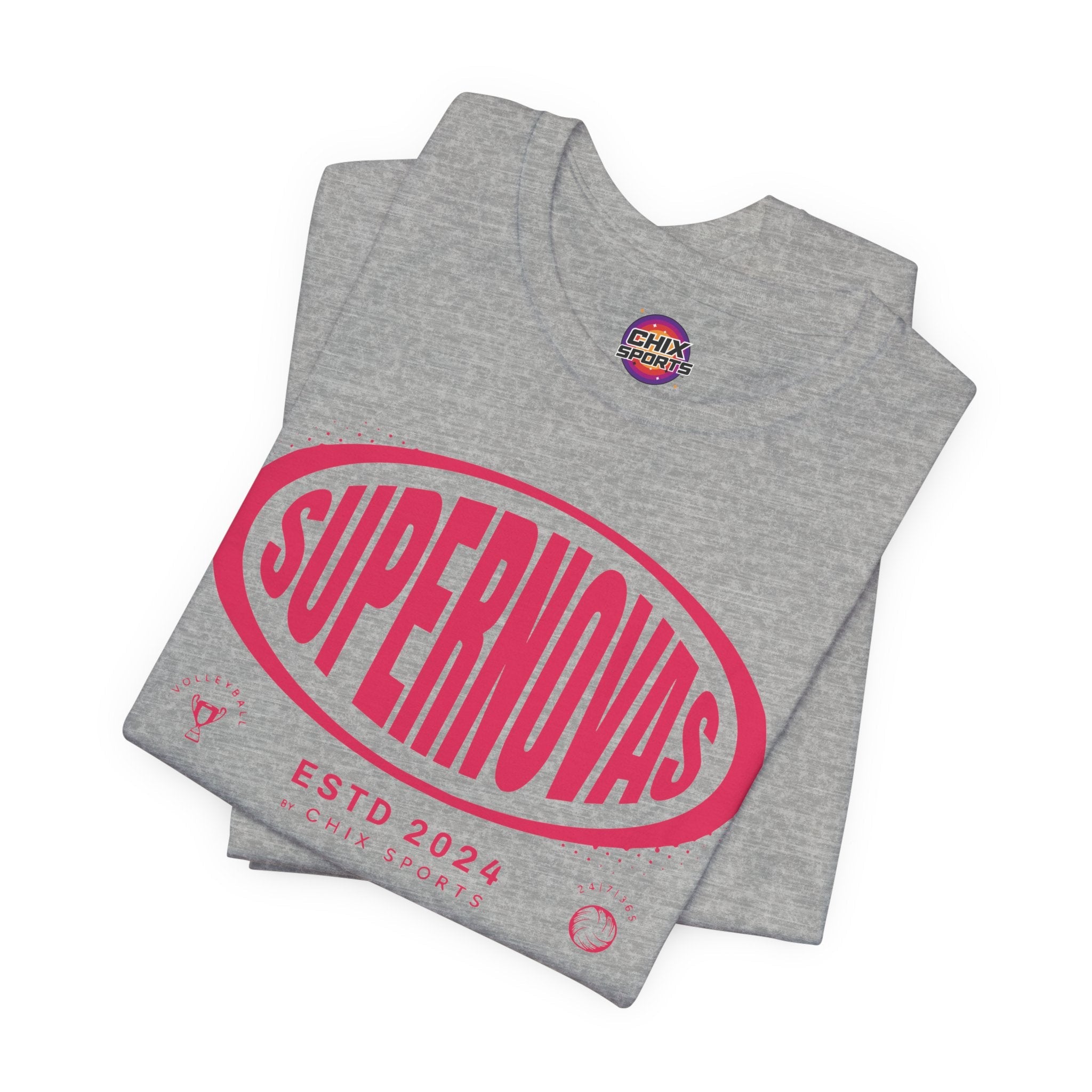 Supernovas Volleyball Unisex T-shirt | Chix Sports