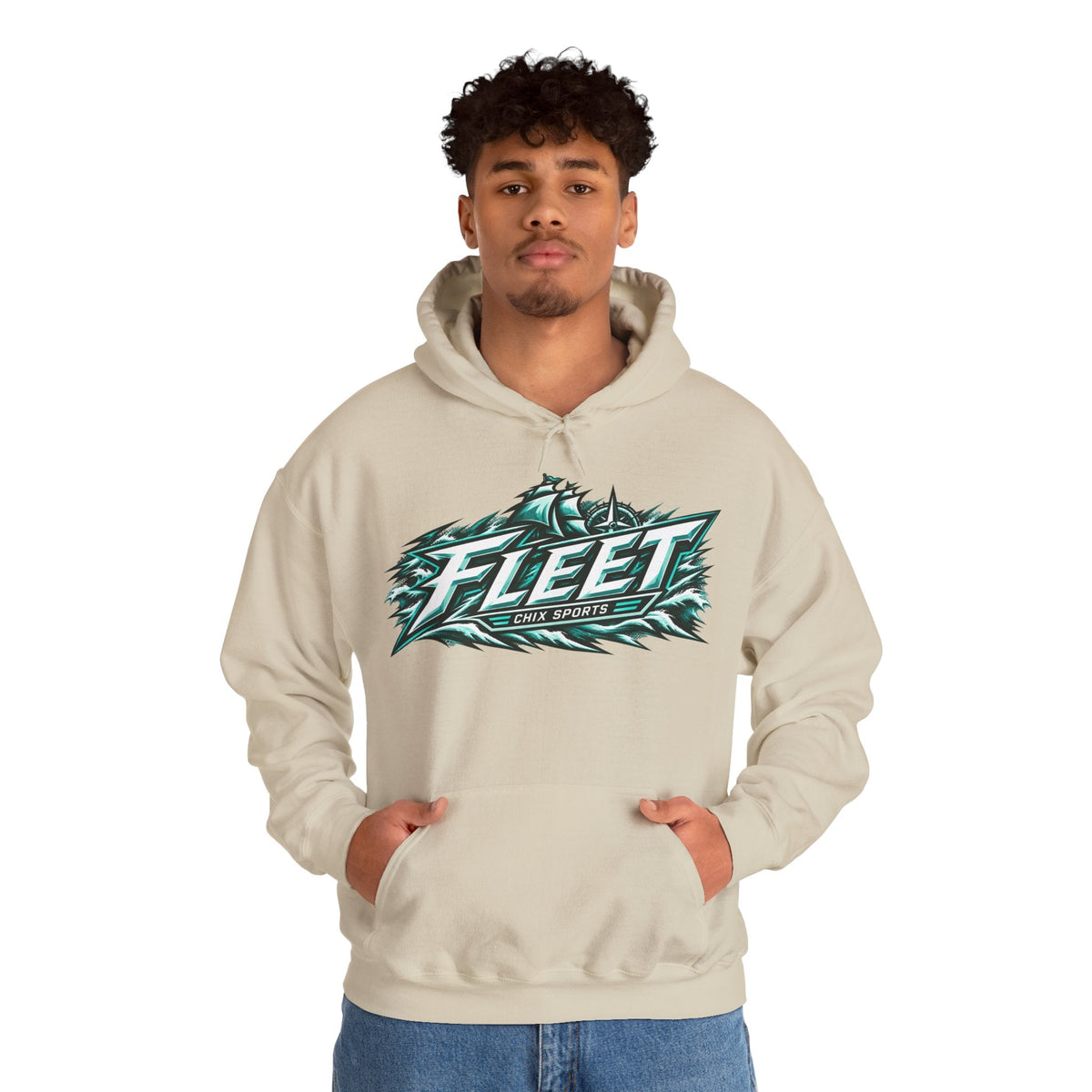 Susanna Tapani Unisex Fleet Hoodie in Heliconia | Chix Sports