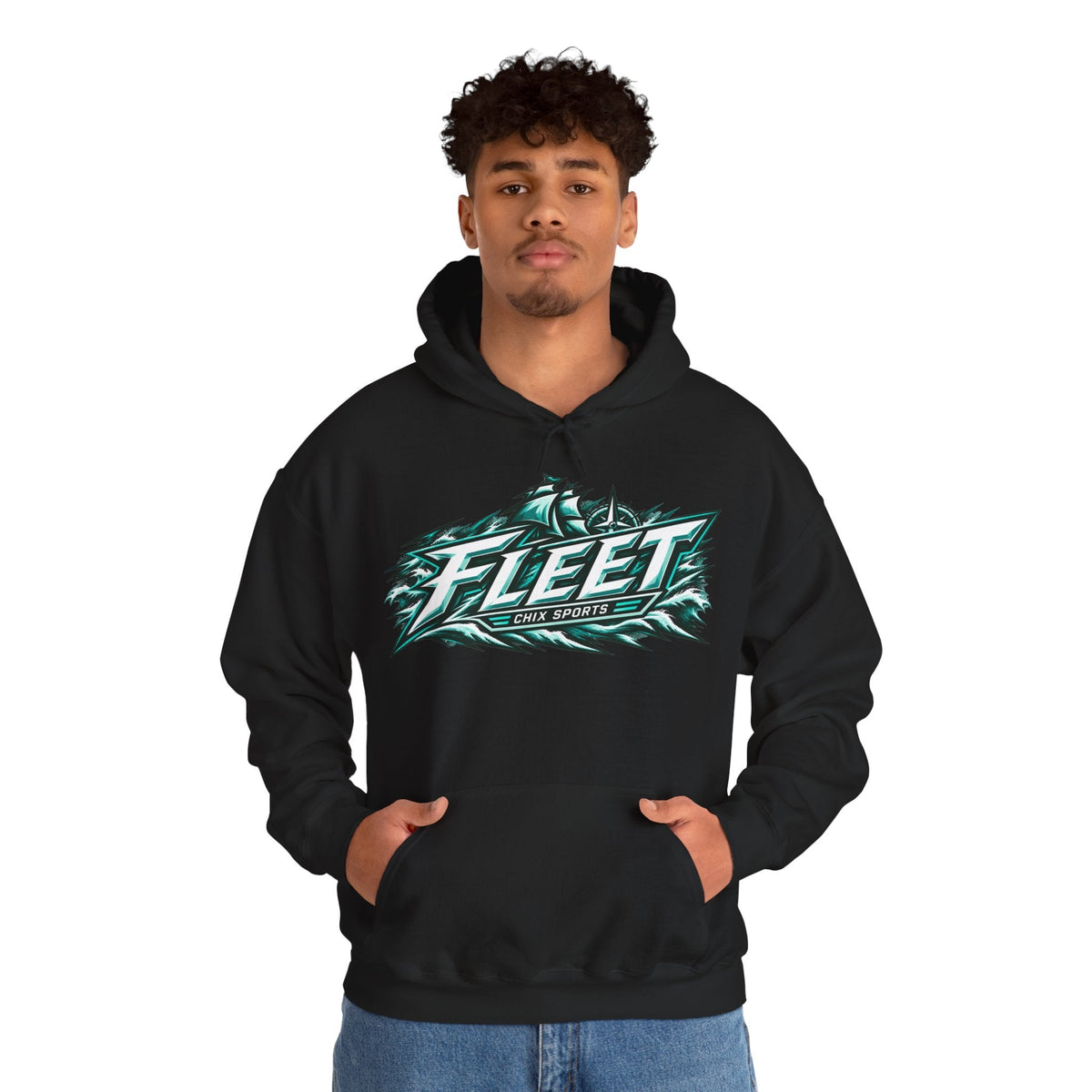 Susanna Tapani Unisex Fleet Hoodie in Heliconia | Chix Sports