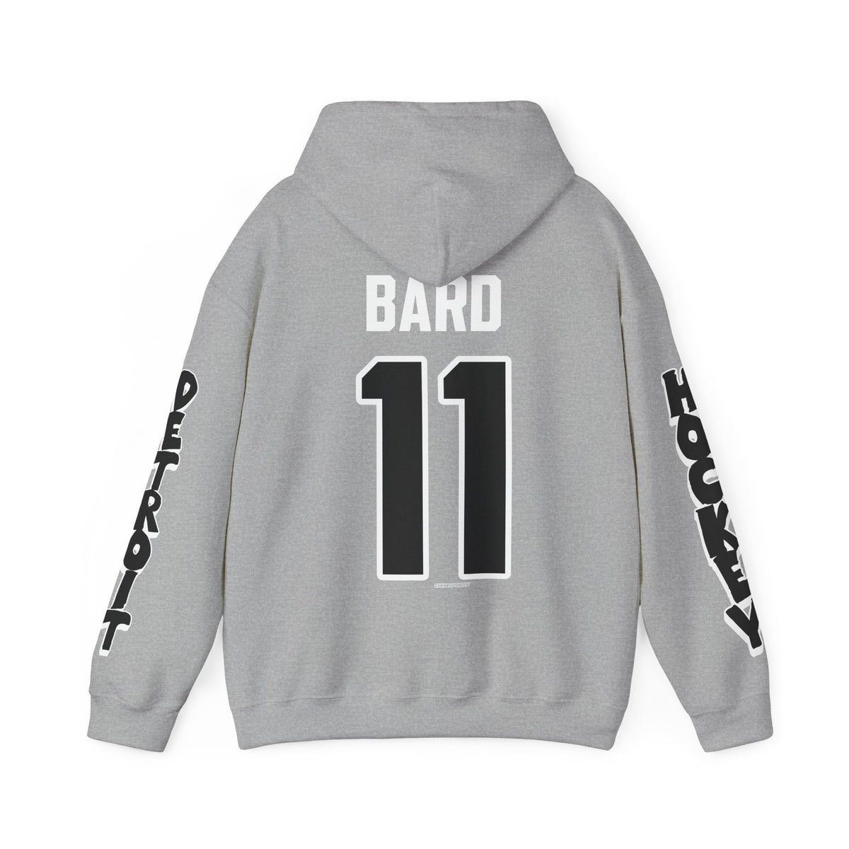 Sydney Bard Detroit Hockey Club Unisex Hoodie in Sport Grey | Chix Sports