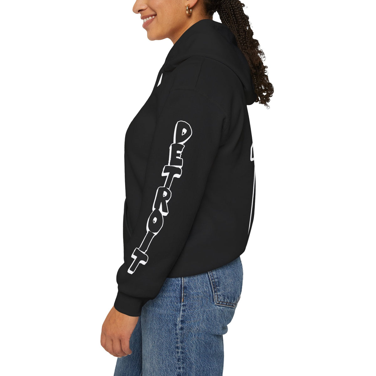 Sydney Bard Detroit Hockey Club Unisex Hoodie in Red | Chix Sports