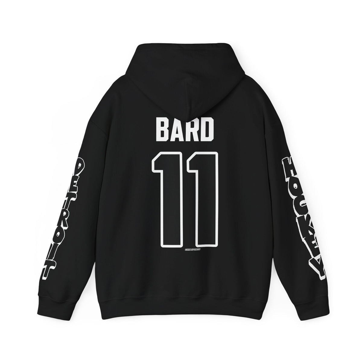 Sydney Bard Detroit Hockey Club Unisex Hoodie in Black | Chix Sports