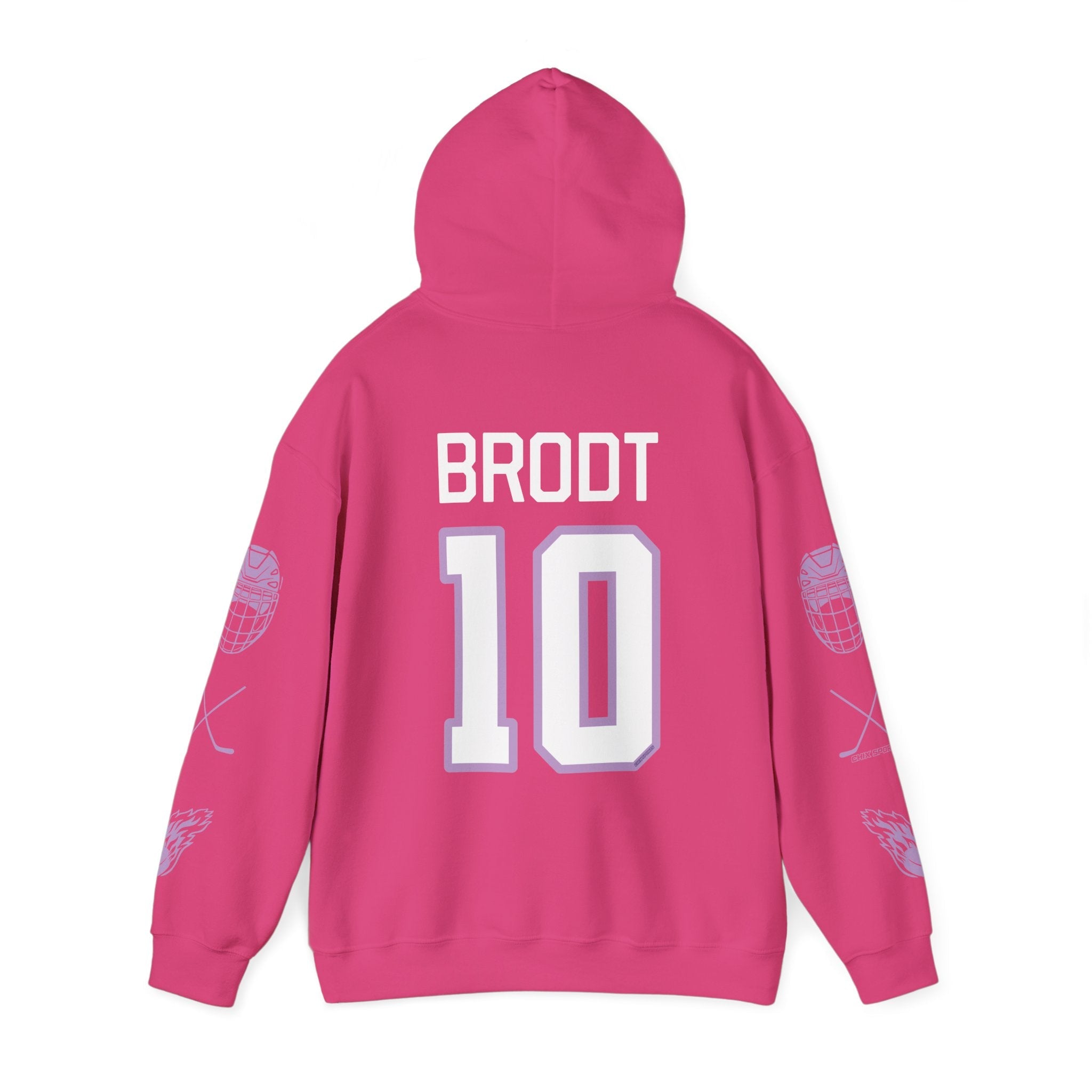 Sydney Brodt 10 Frost Hockey Heavy Hoodie | Chix Sports