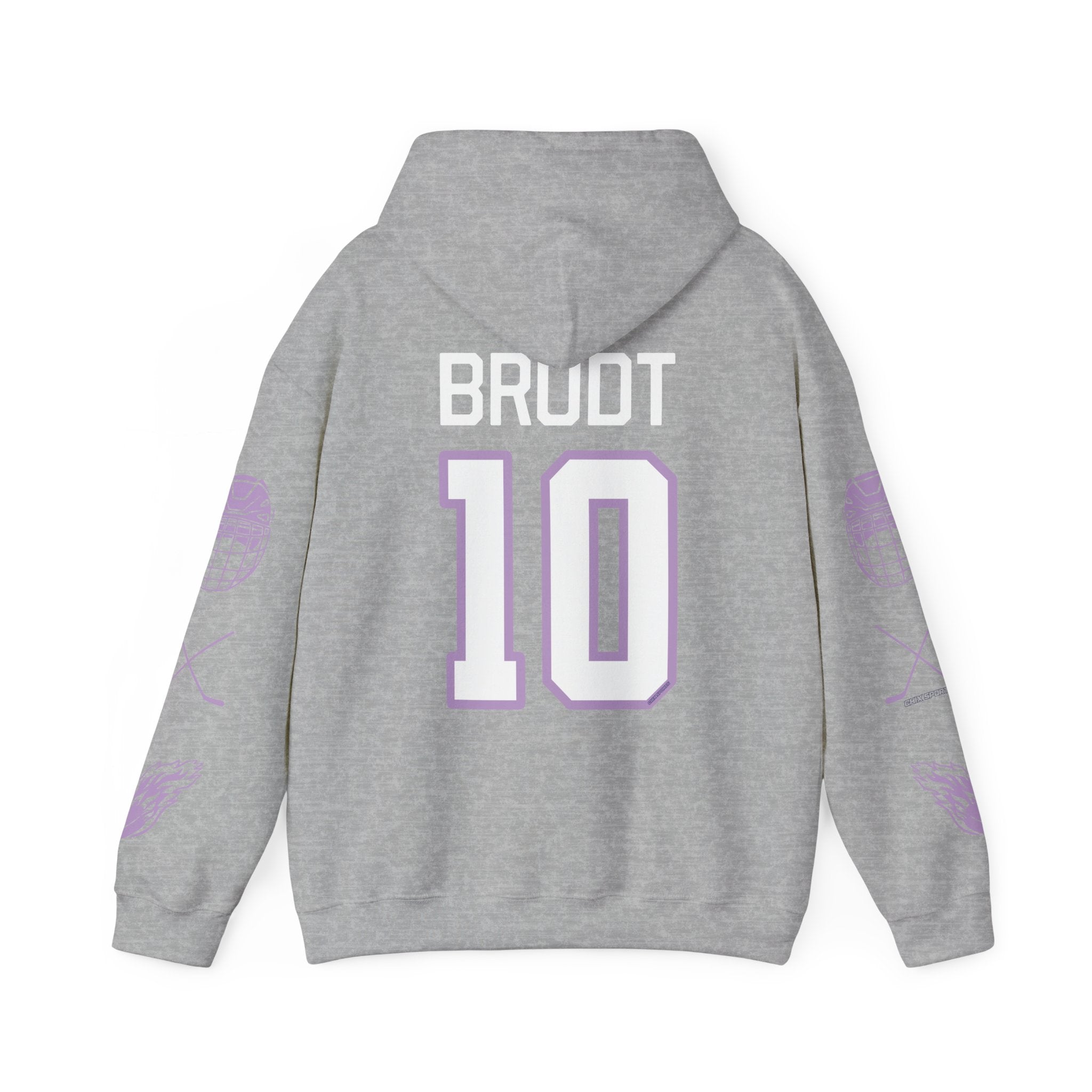 Sydney Brodt 10 Frost Hockey Heavy Hoodie | Chix Sports