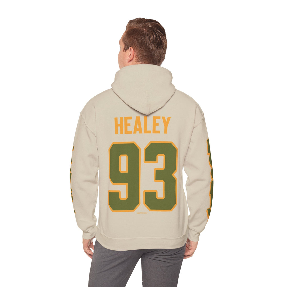 Sydney Healey Las Vegas Women's Hockey Unisex Hoodie in Military Green | Chix Sports