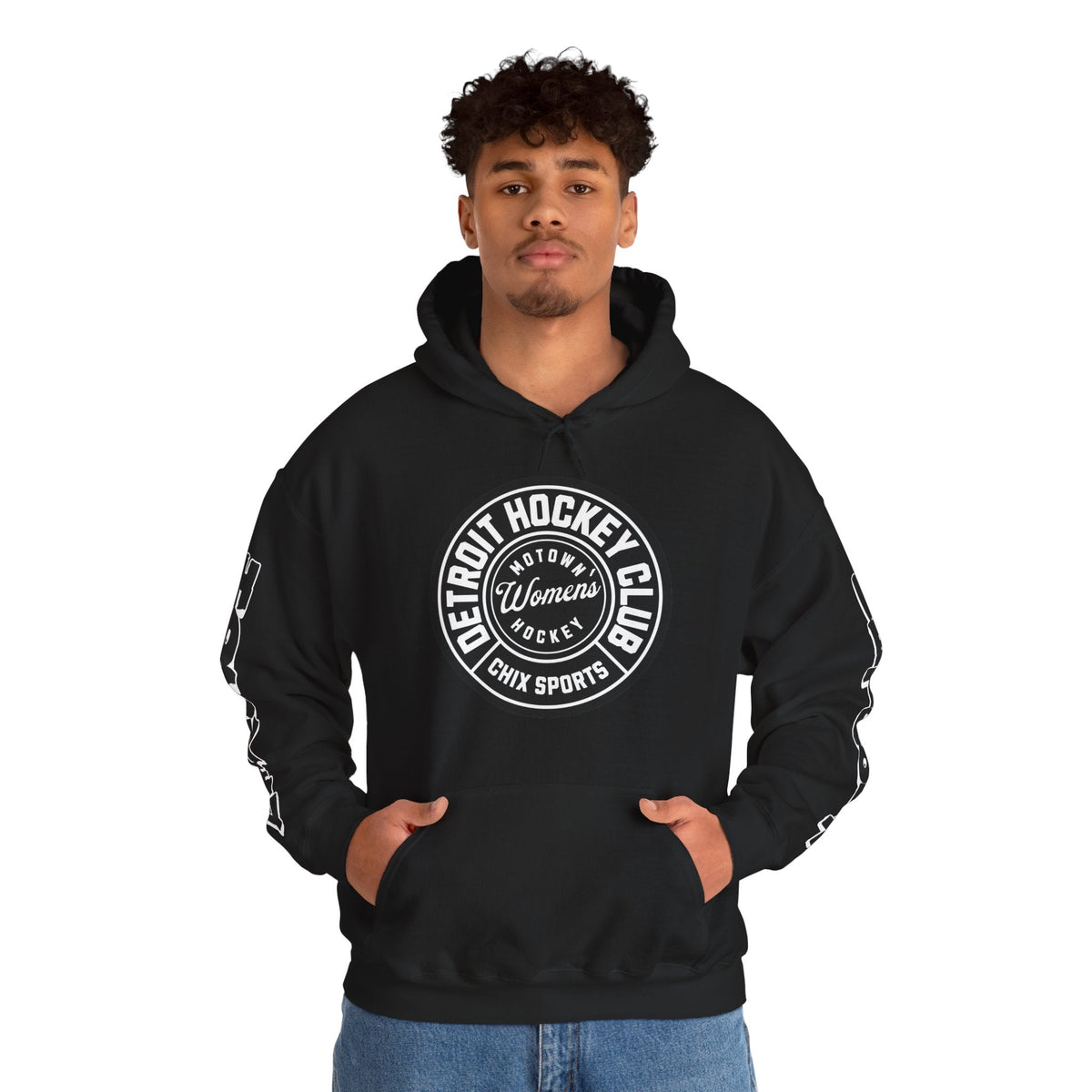 Taylor Girard Detroit Hockey Club Unisex Hoodie in Red | Chix Sports