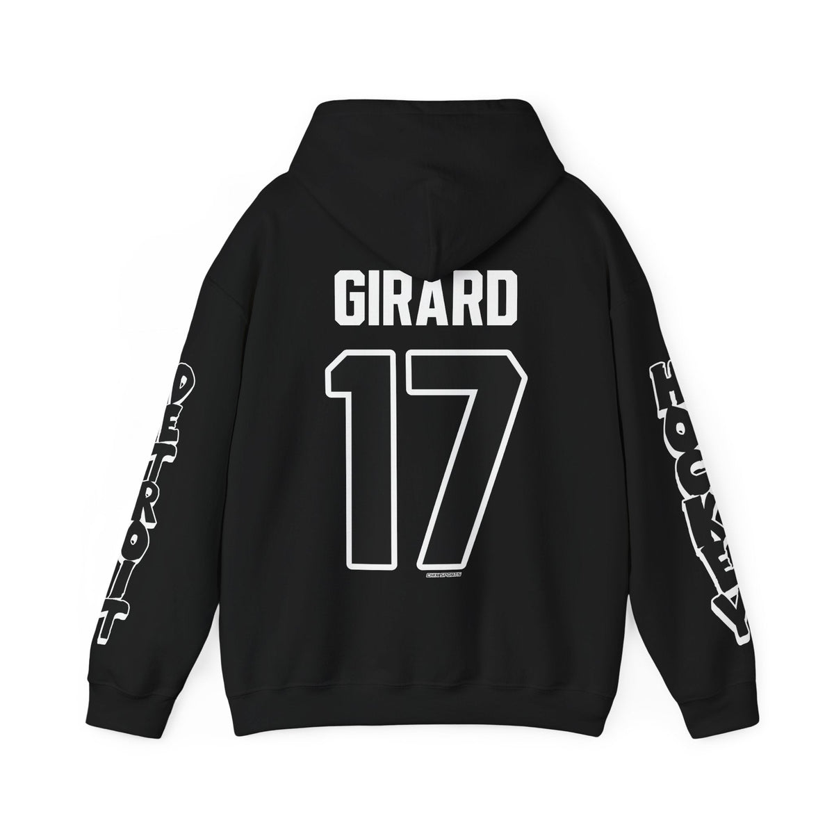 Taylor Girard Detroit Hockey Club Unisex Hoodie in Black | Chix Sports
