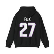 Taylor Heise 27 Frost Unisex Hoodie (no sleeve print) in Black | Chix Sports