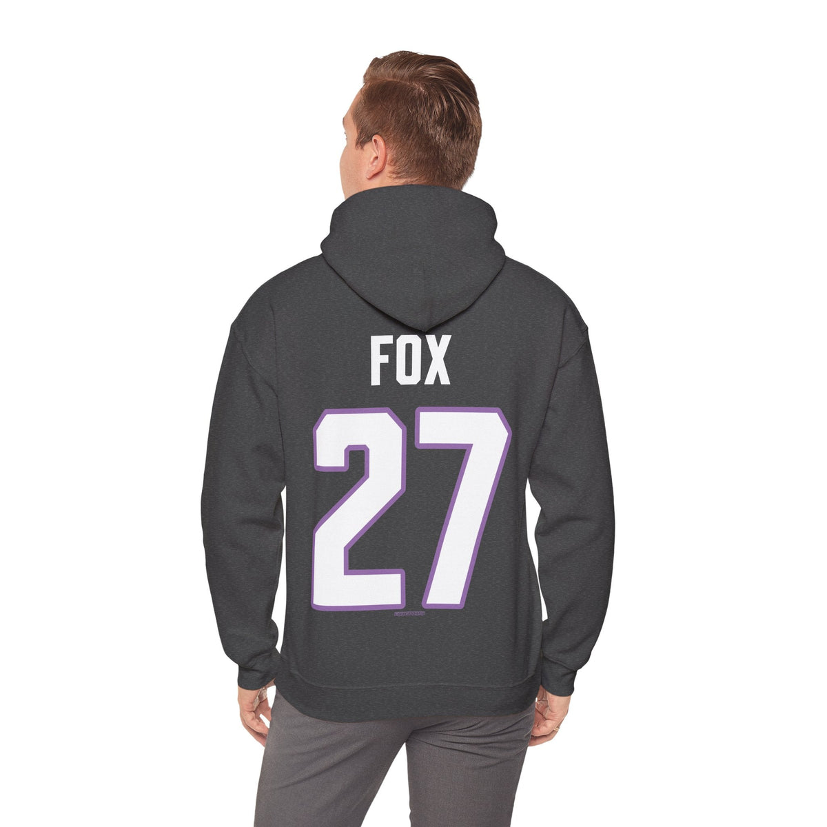 Taylor Heise 27 Frost Unisex Hoodie (no sleeve print) in Sand | Chix Sports