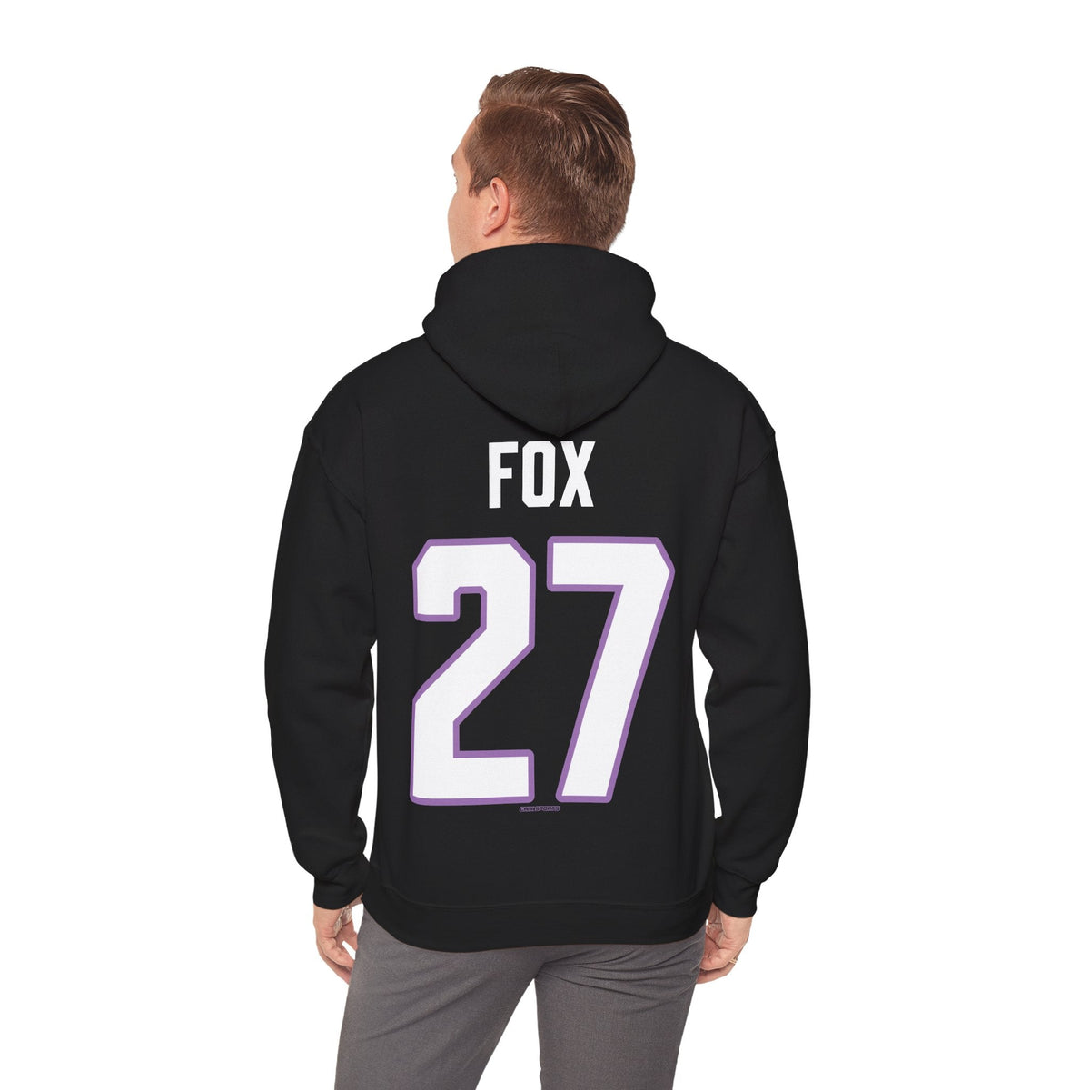 Taylor Heise 27 Frost Unisex Hoodie (no sleeve print) in Sand | Chix Sports