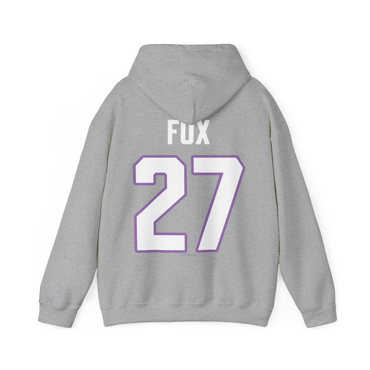 Taylor Heise 27 Frost Unisex Hoodie (no sleeve print) in Sport Grey | Chix Sports
