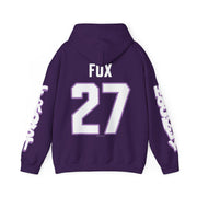 Taylor (Heise) Fox Frost Unisex Hoodie in Purple | Chix Sports