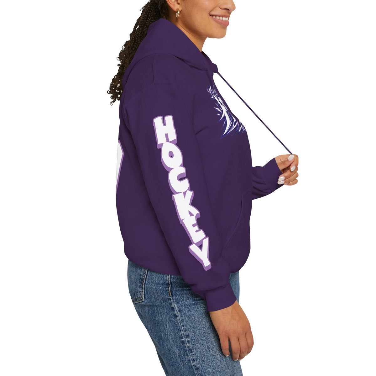 Taylor (Heise) Fox Frost Unisex Hoodie in Sand | Chix Sports