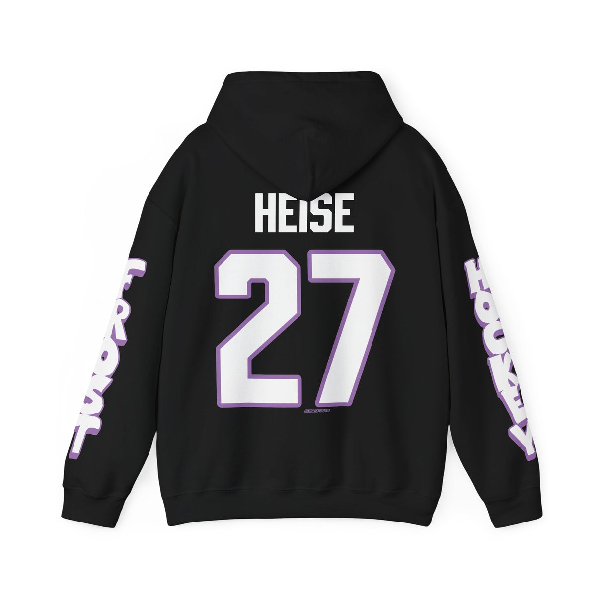 Taylor Heise Frost Unisex Hoodie in Black | Chix Sports