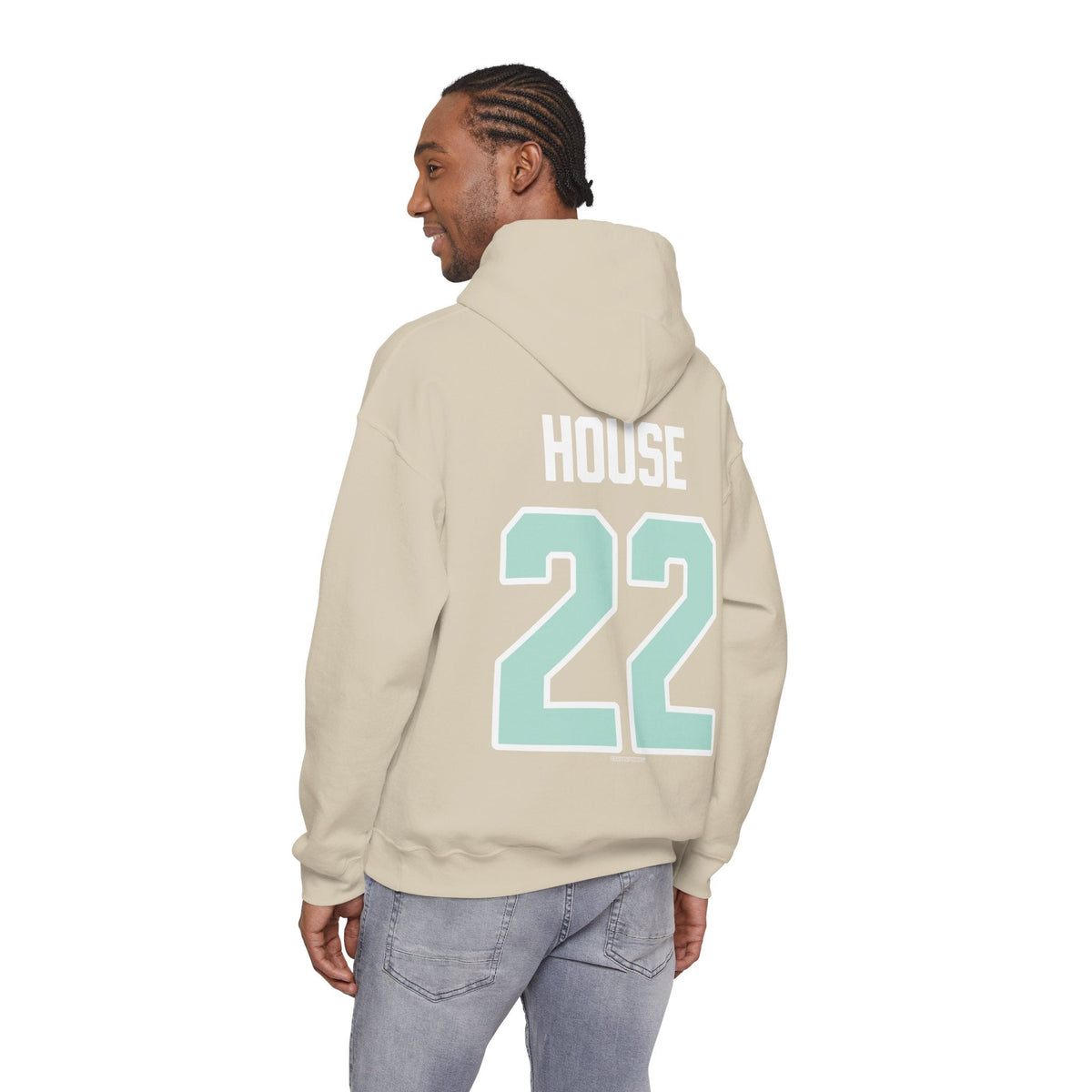 Taylor House Unisex Fleet Hoodie in Dark Heather | Chix Sports